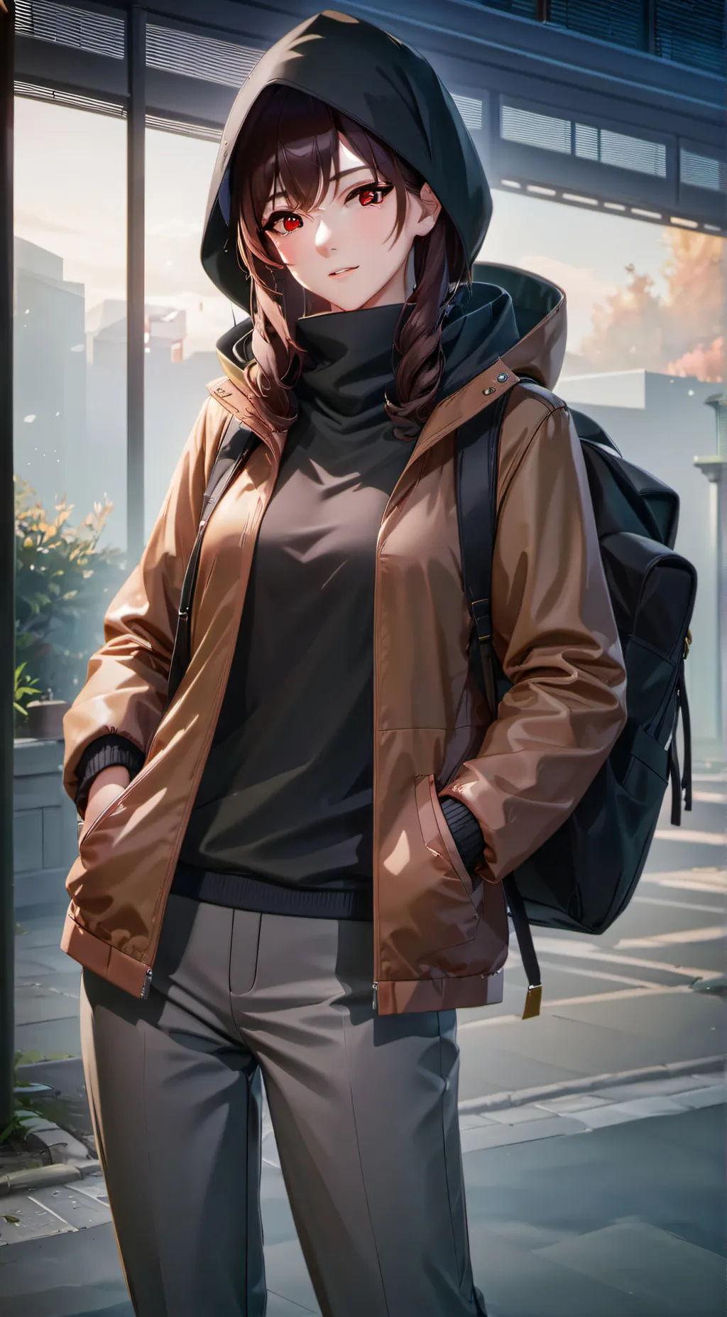 ai character: Rarity background