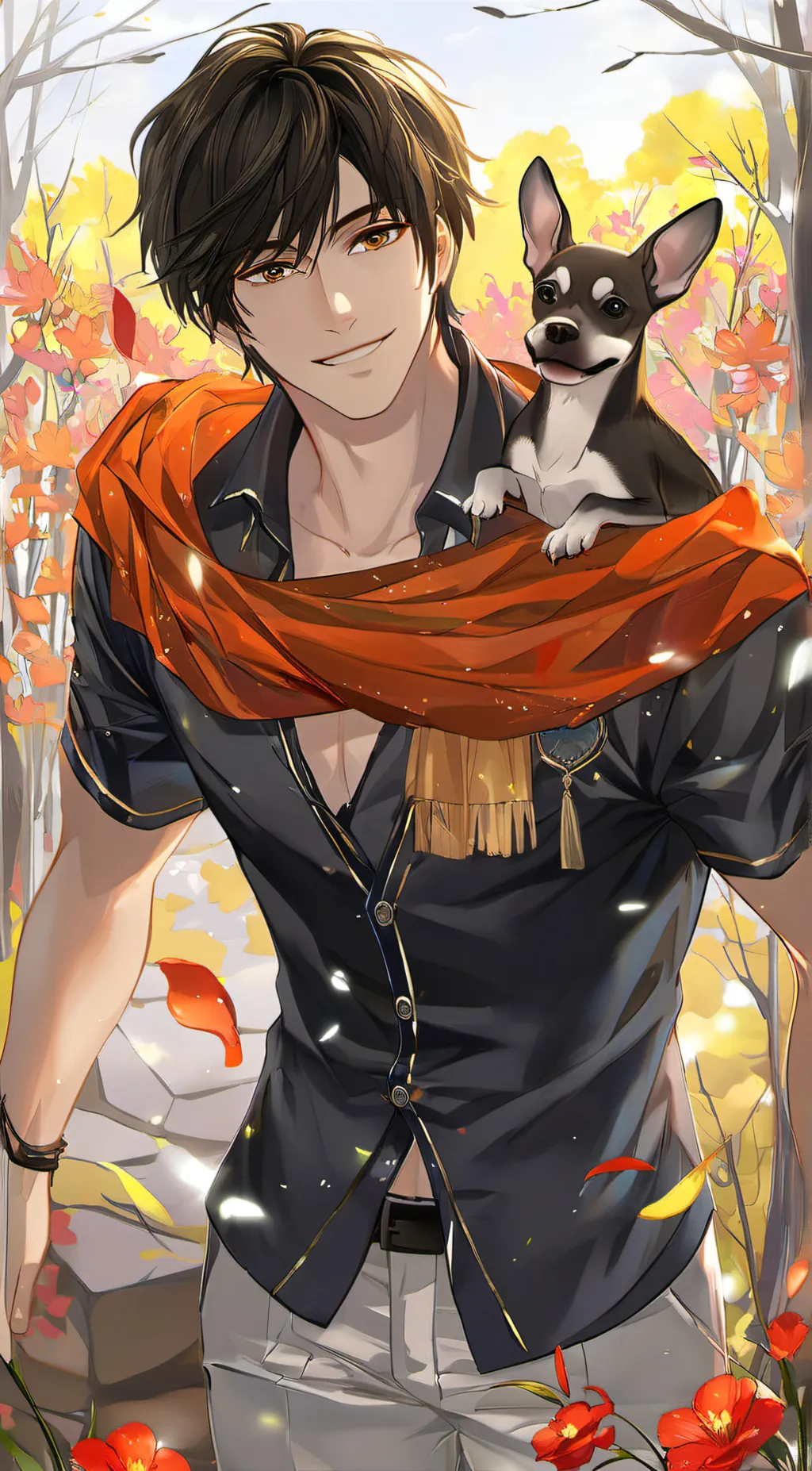 ai character: JE  background