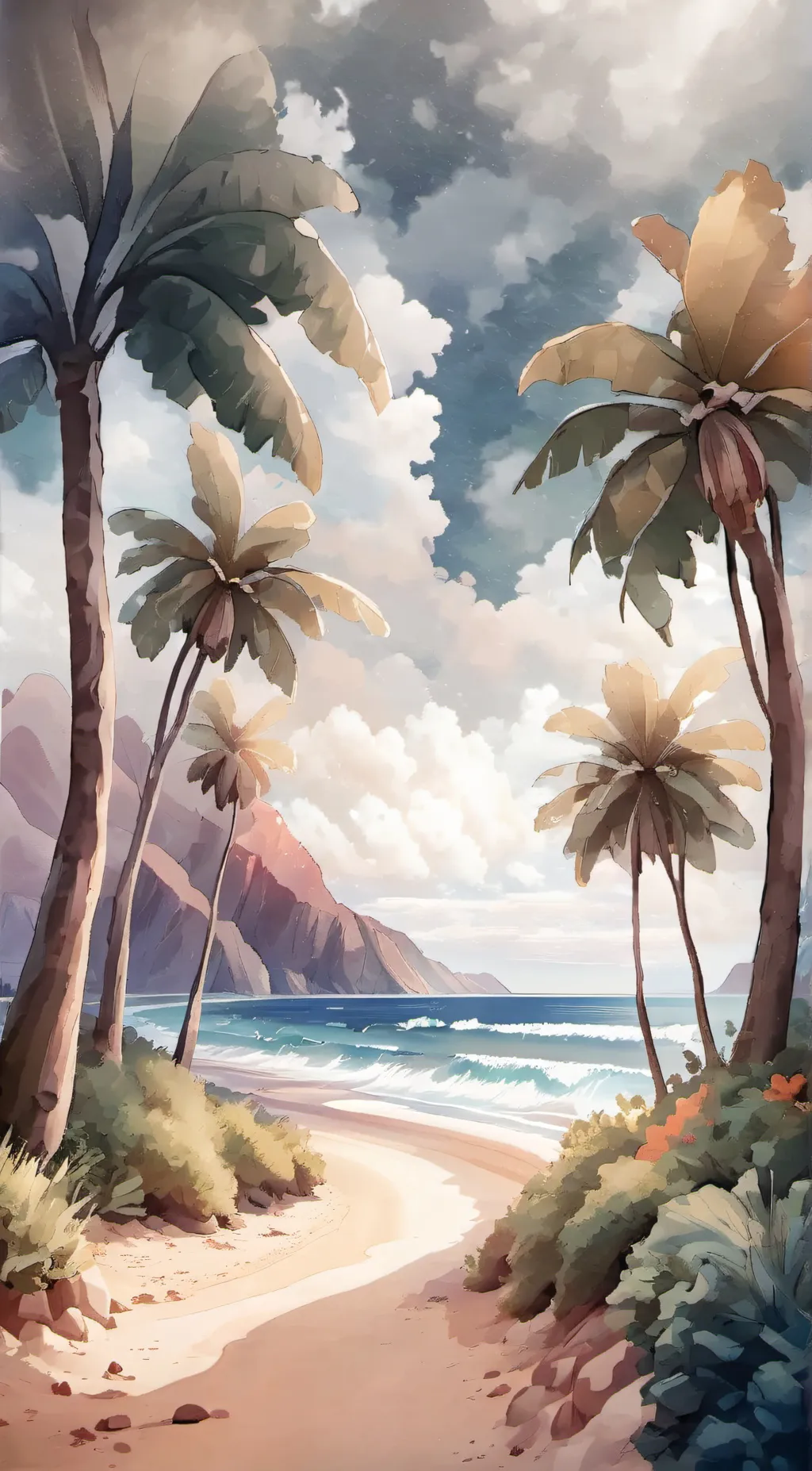 ai character: MHA BEACH RP background