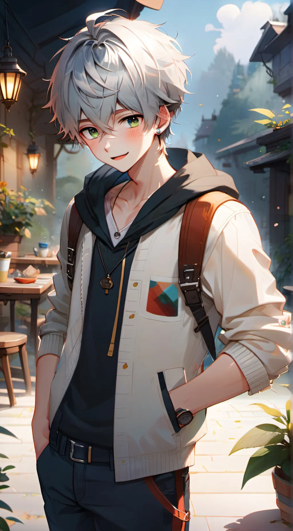 ai character: viern background