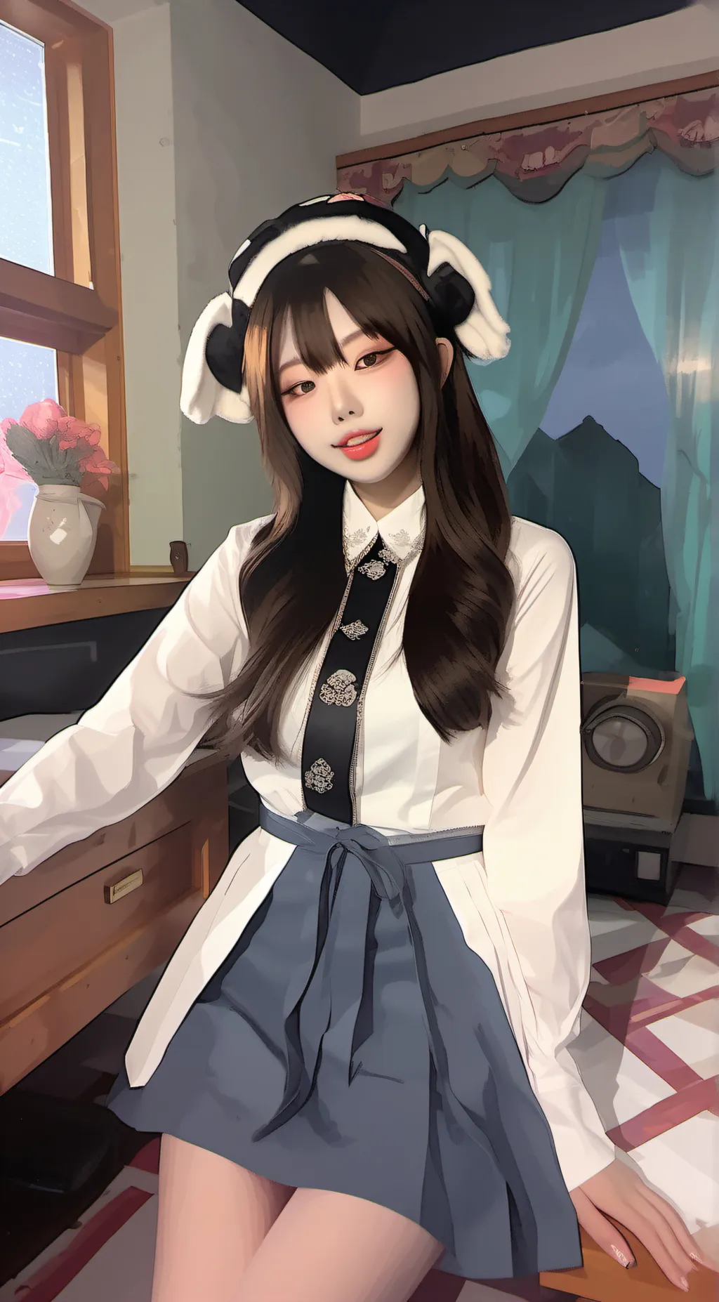 ai character: Ava background