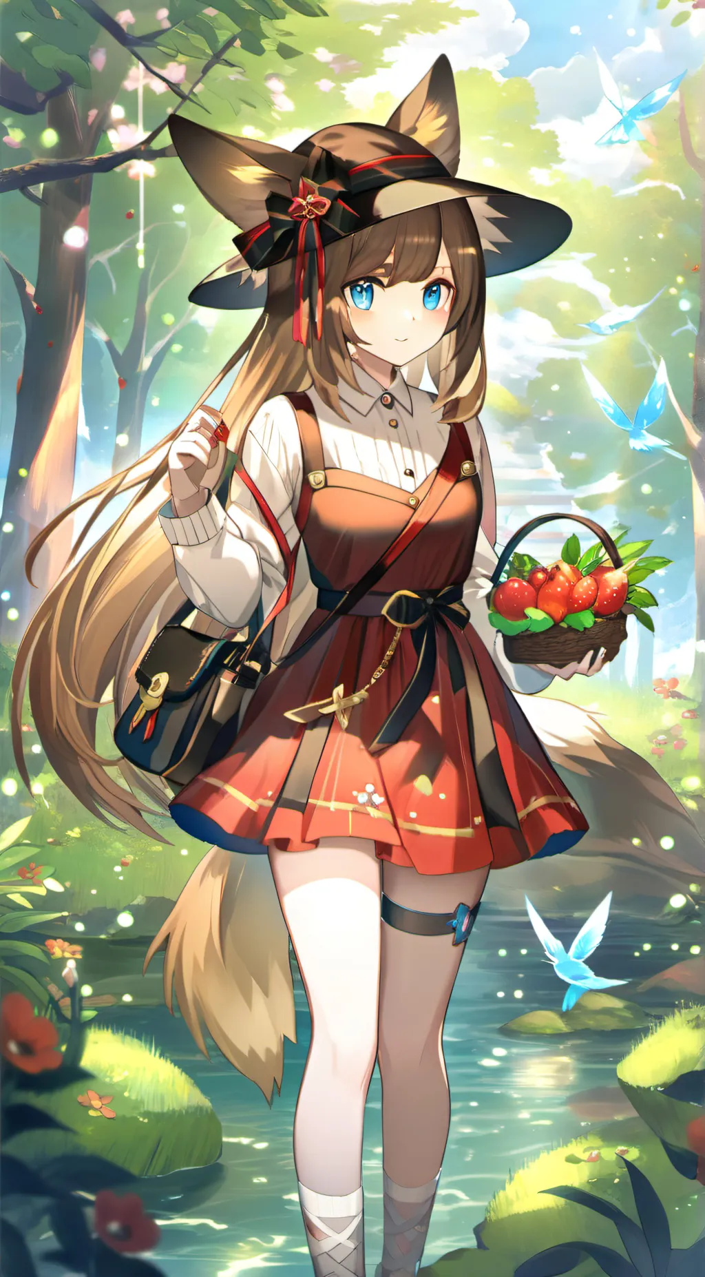 ai character: VeeVee background