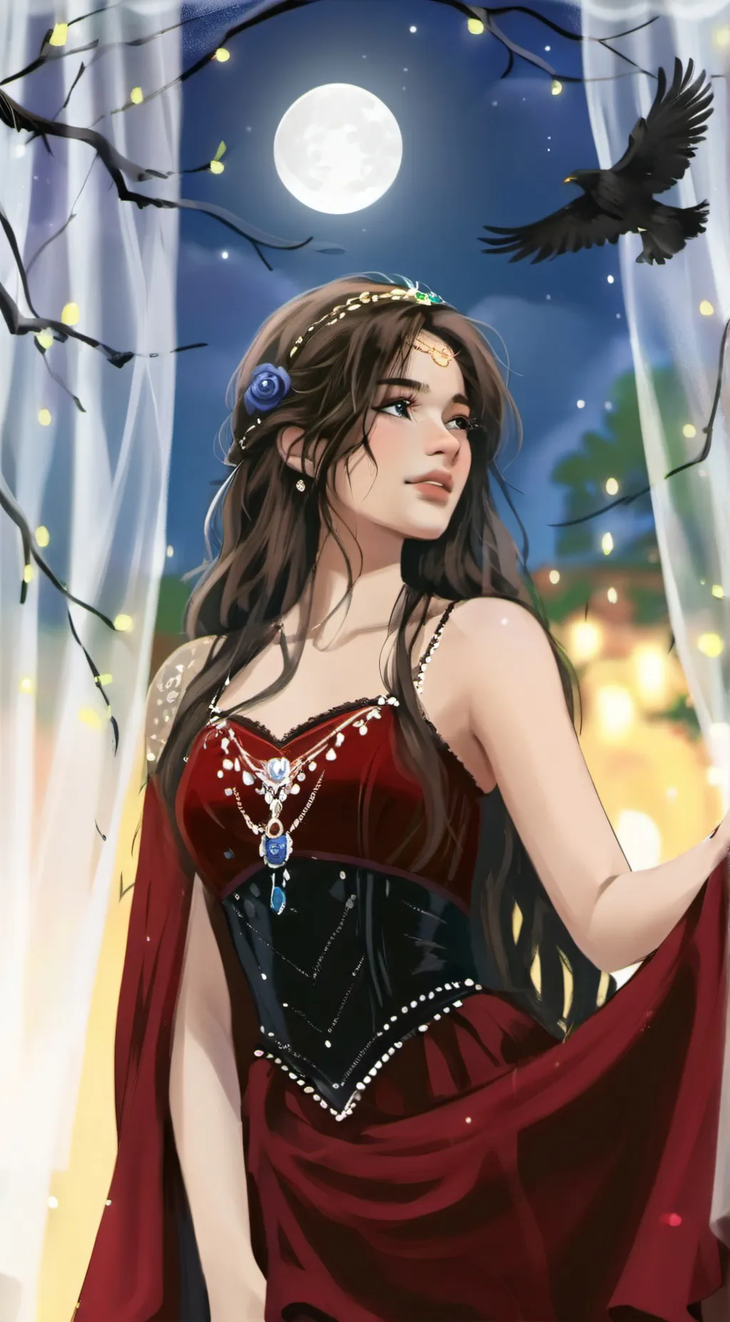 ai character: Maya background