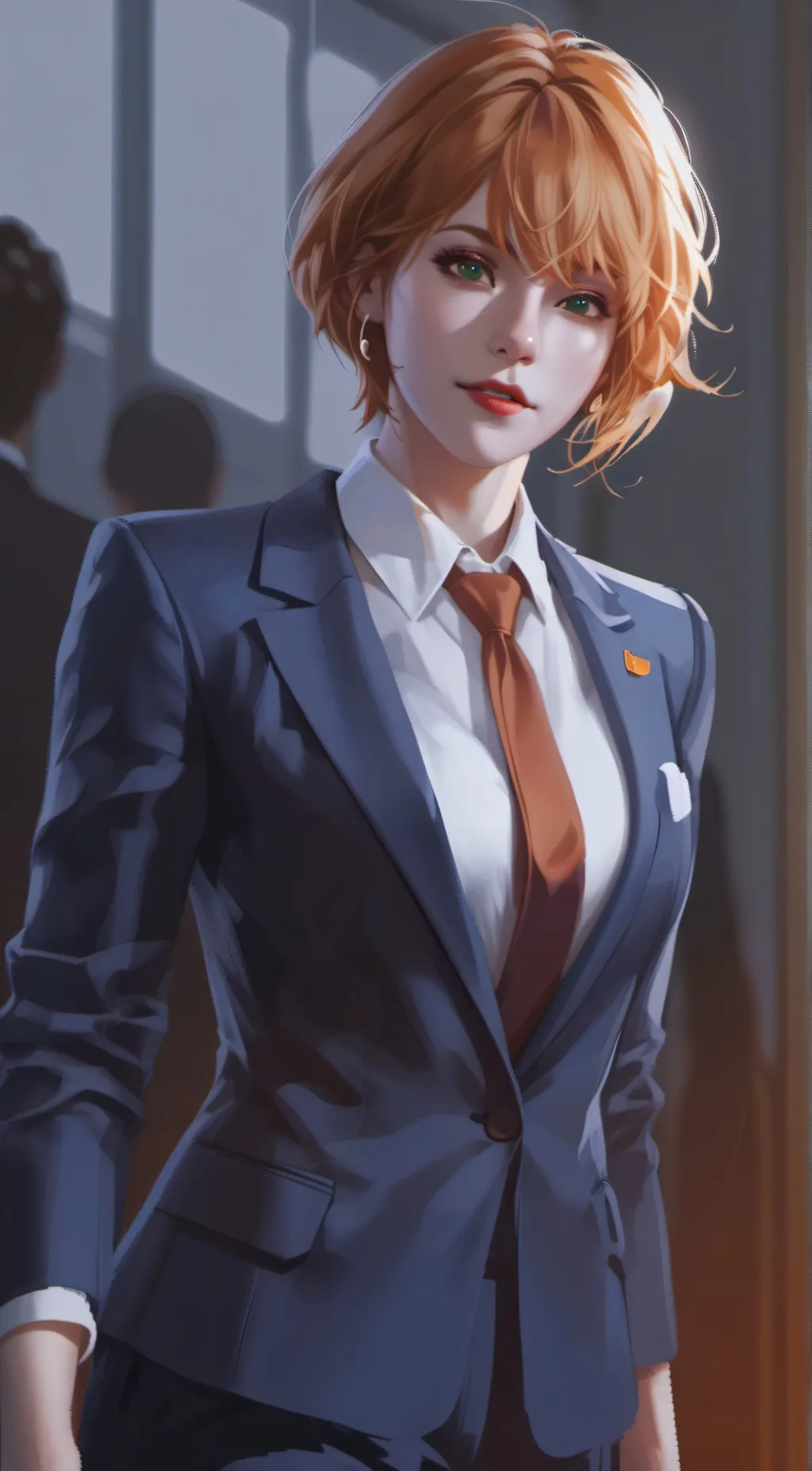 ai character: Niimazuki  Chen background