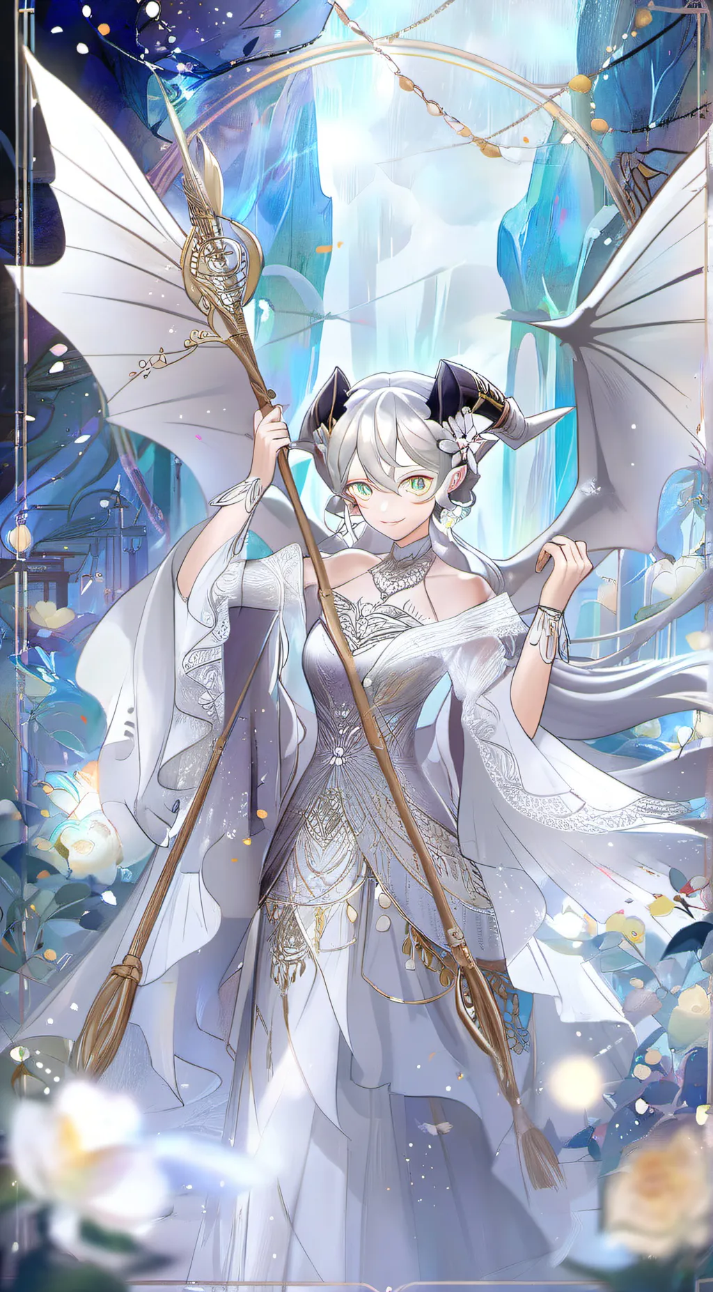 ai character: Lovely Labrynth  background