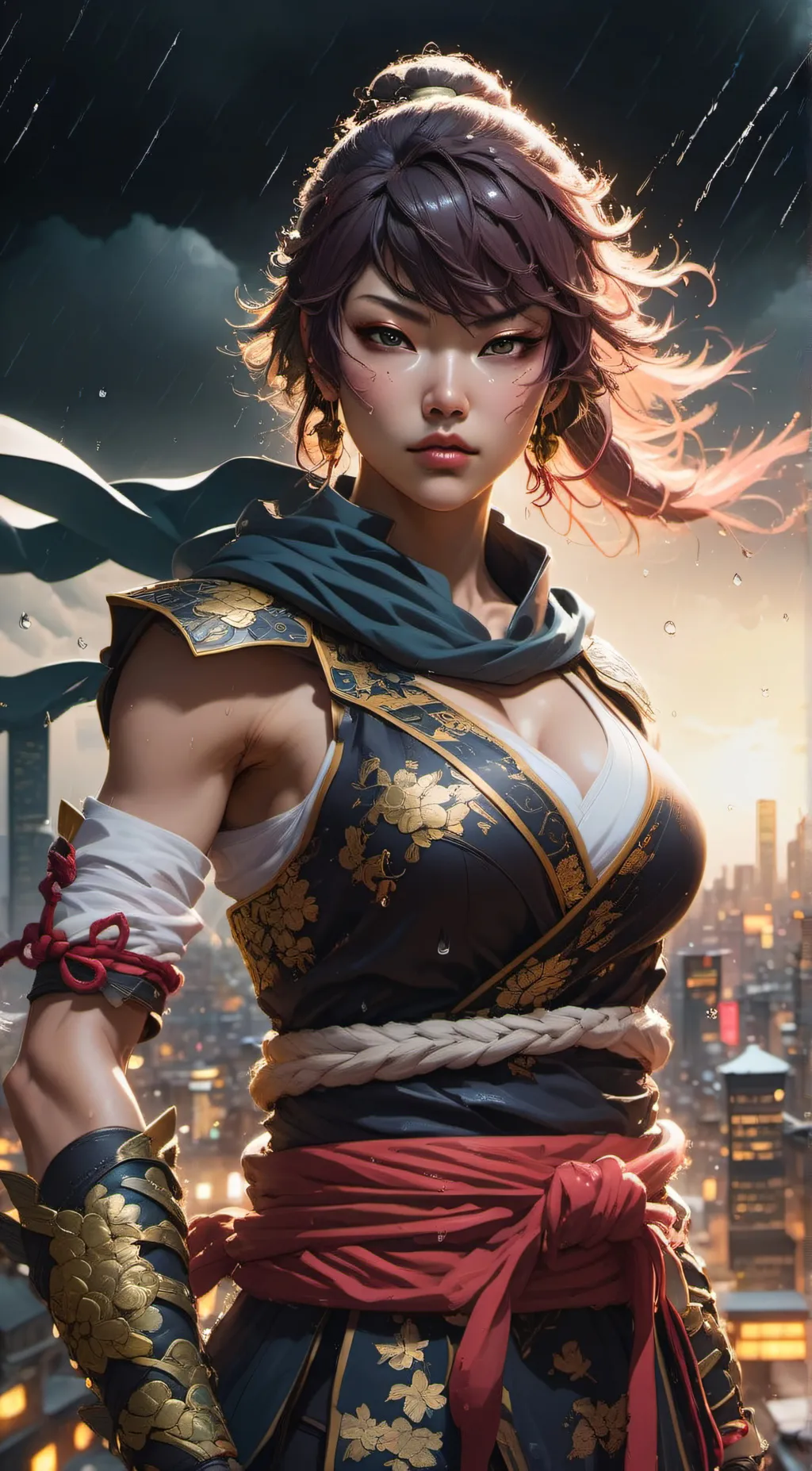 ai character: Mika background