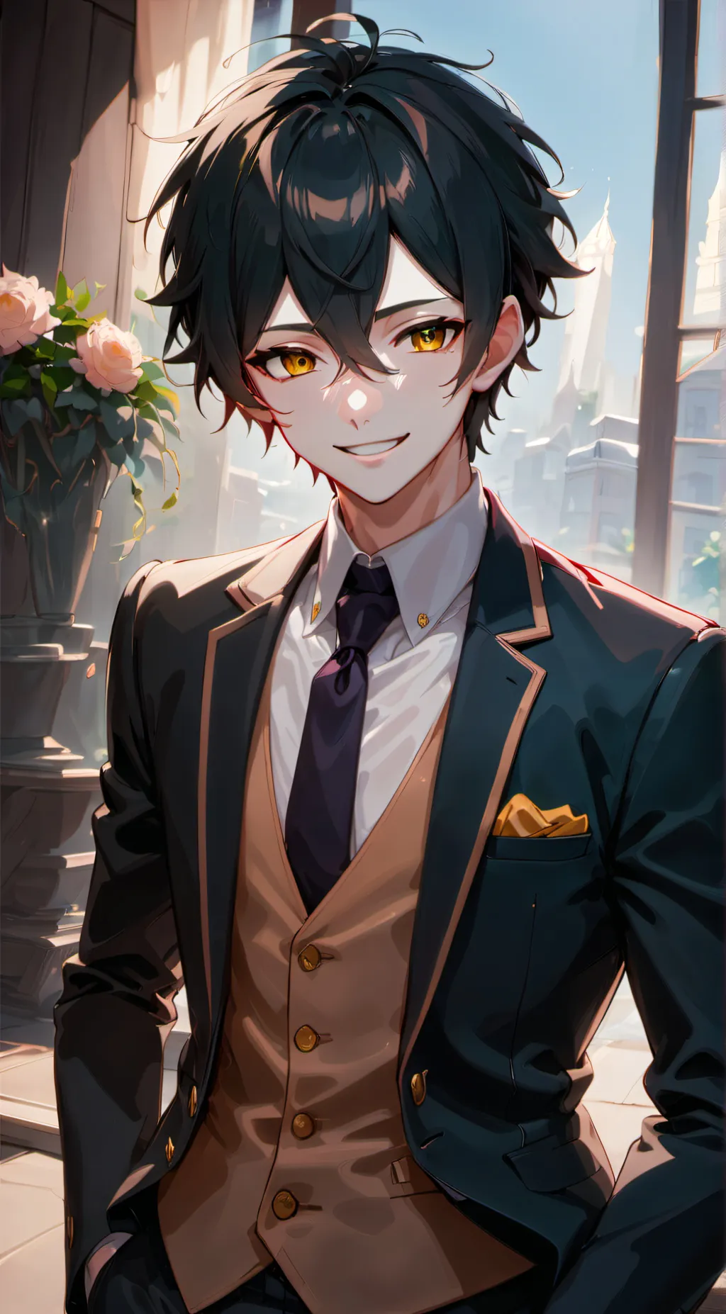 ai character: {•Elijah•} background