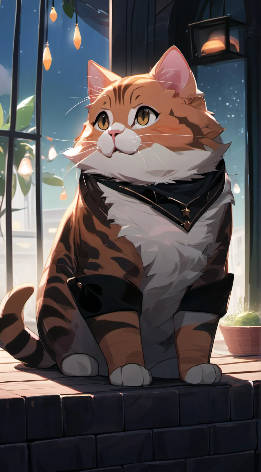 ai character: flora dora background