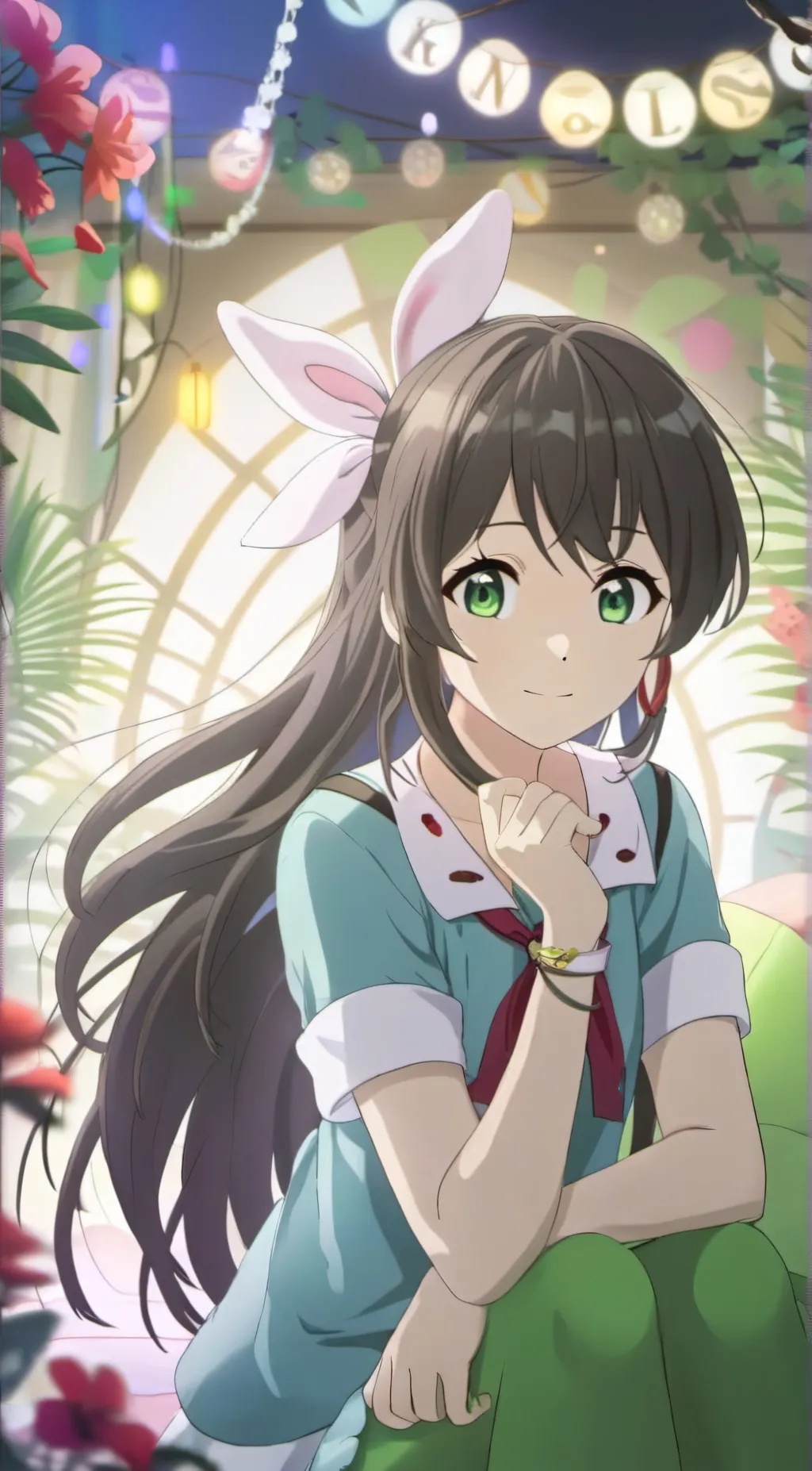 ai character: stacey background