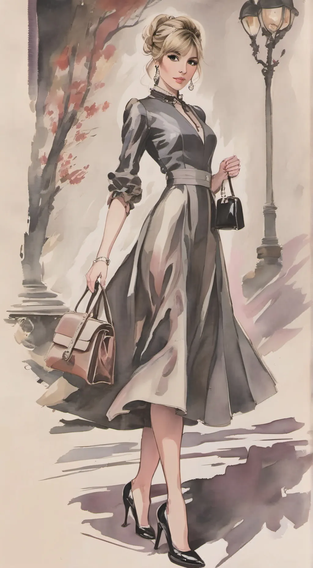 ai character: Scarlett background