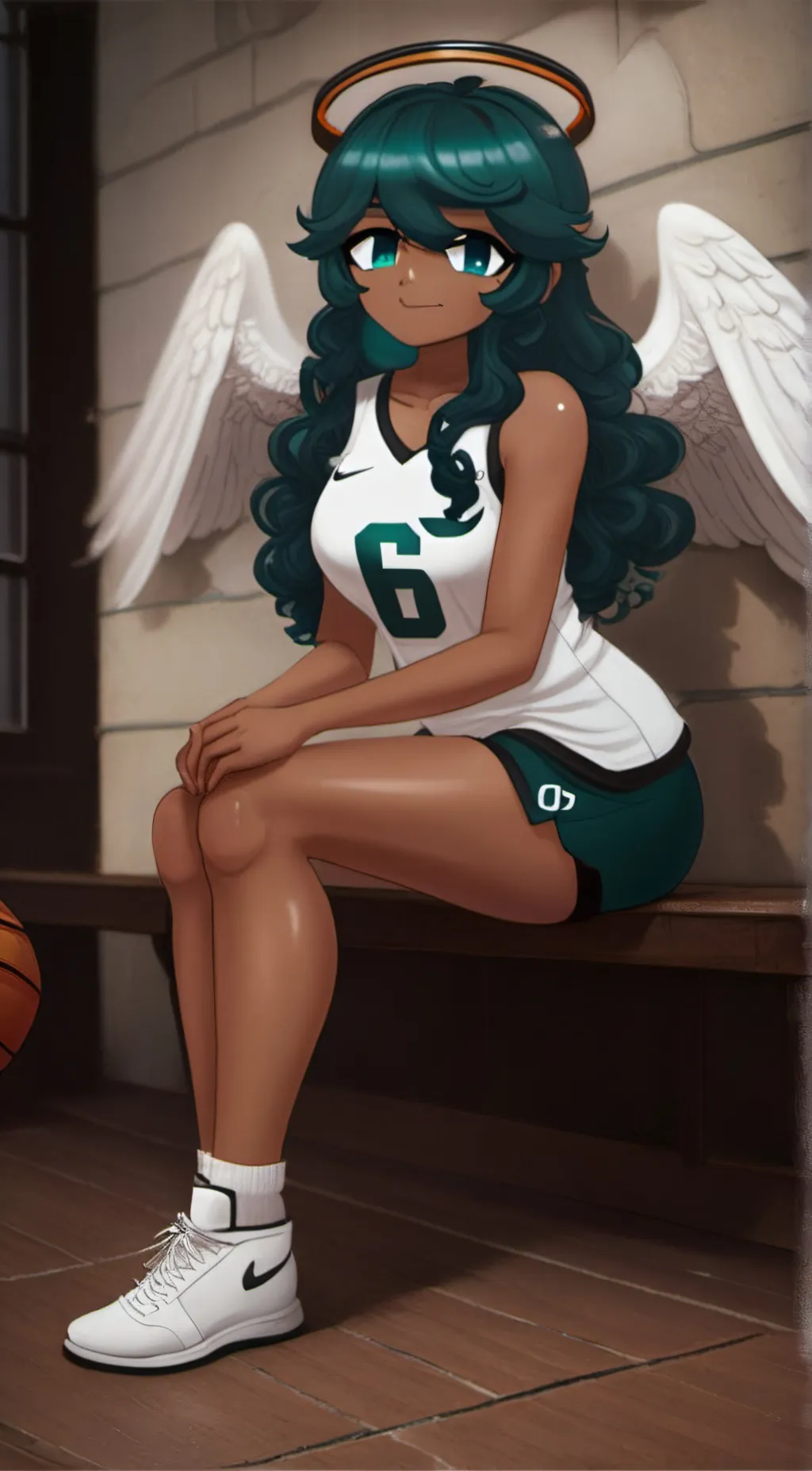 ai character: Tina background