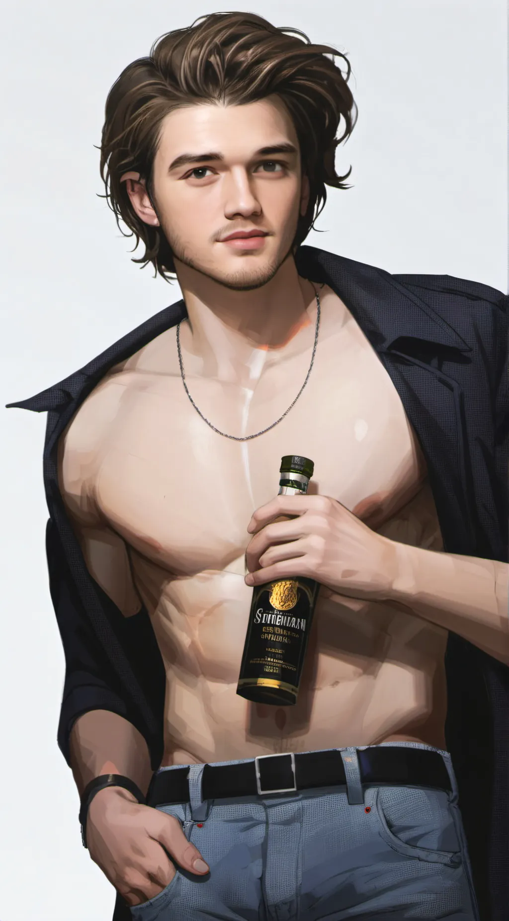 ai character: Joe Keerey  background