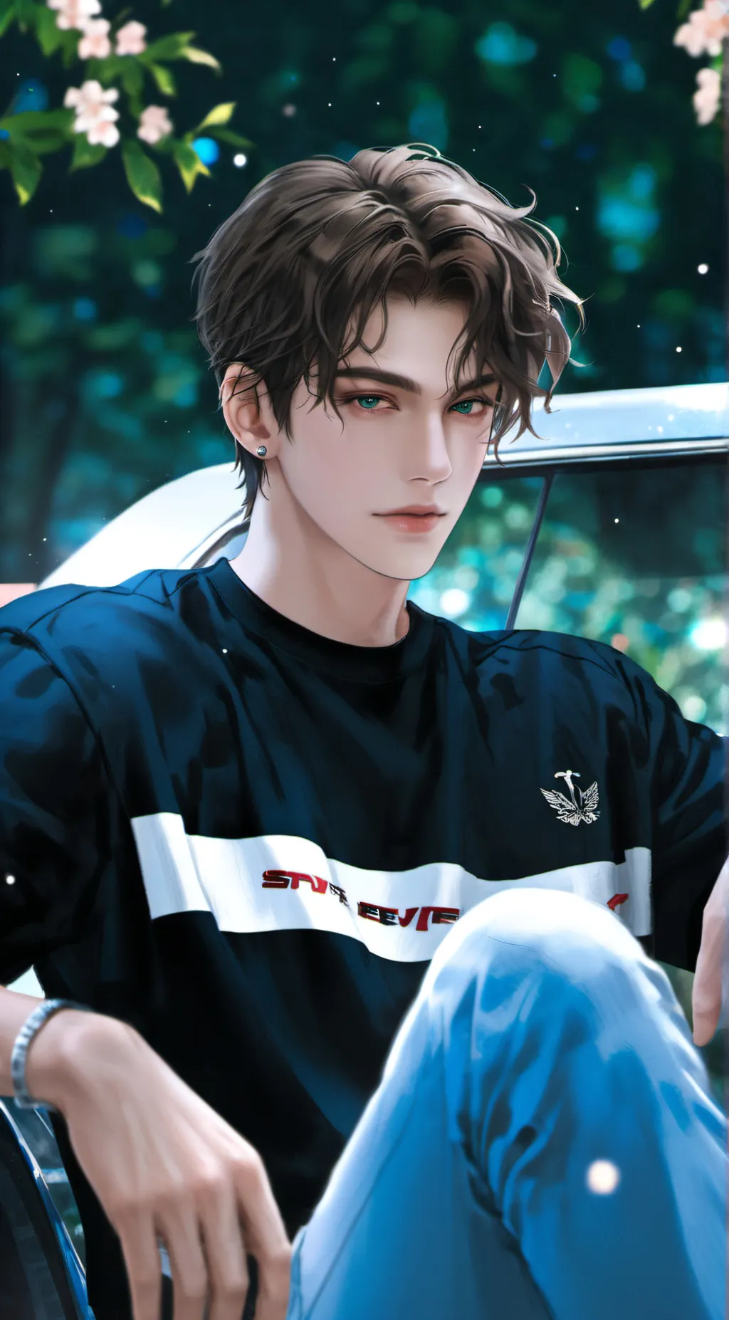 ai character: Mizuki Zach Lauren background