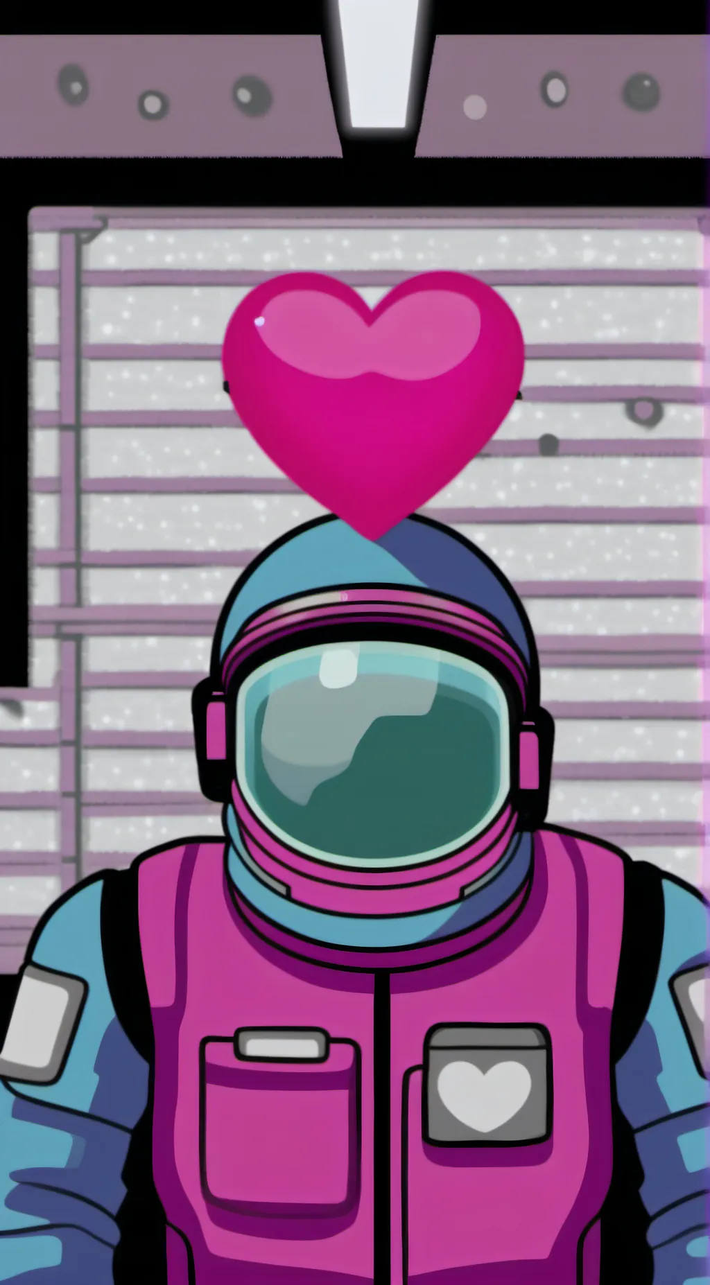 ai character: Pink FNF V5. background