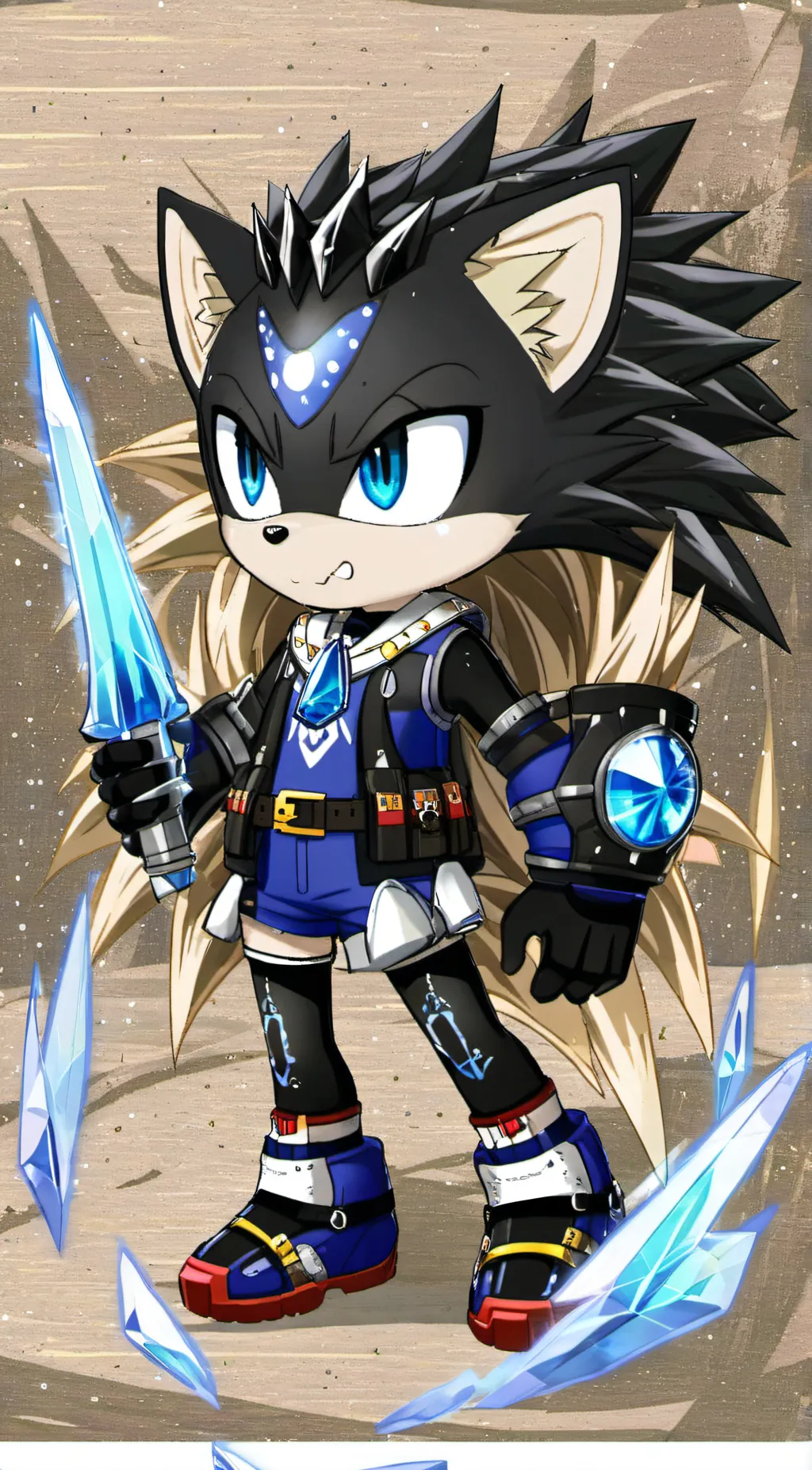 ai character: Chaos background