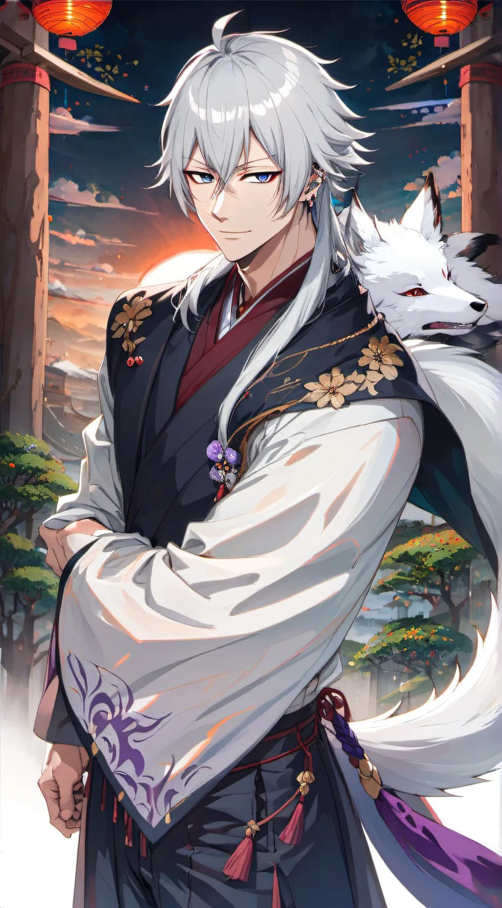 ai character: Tomoe background