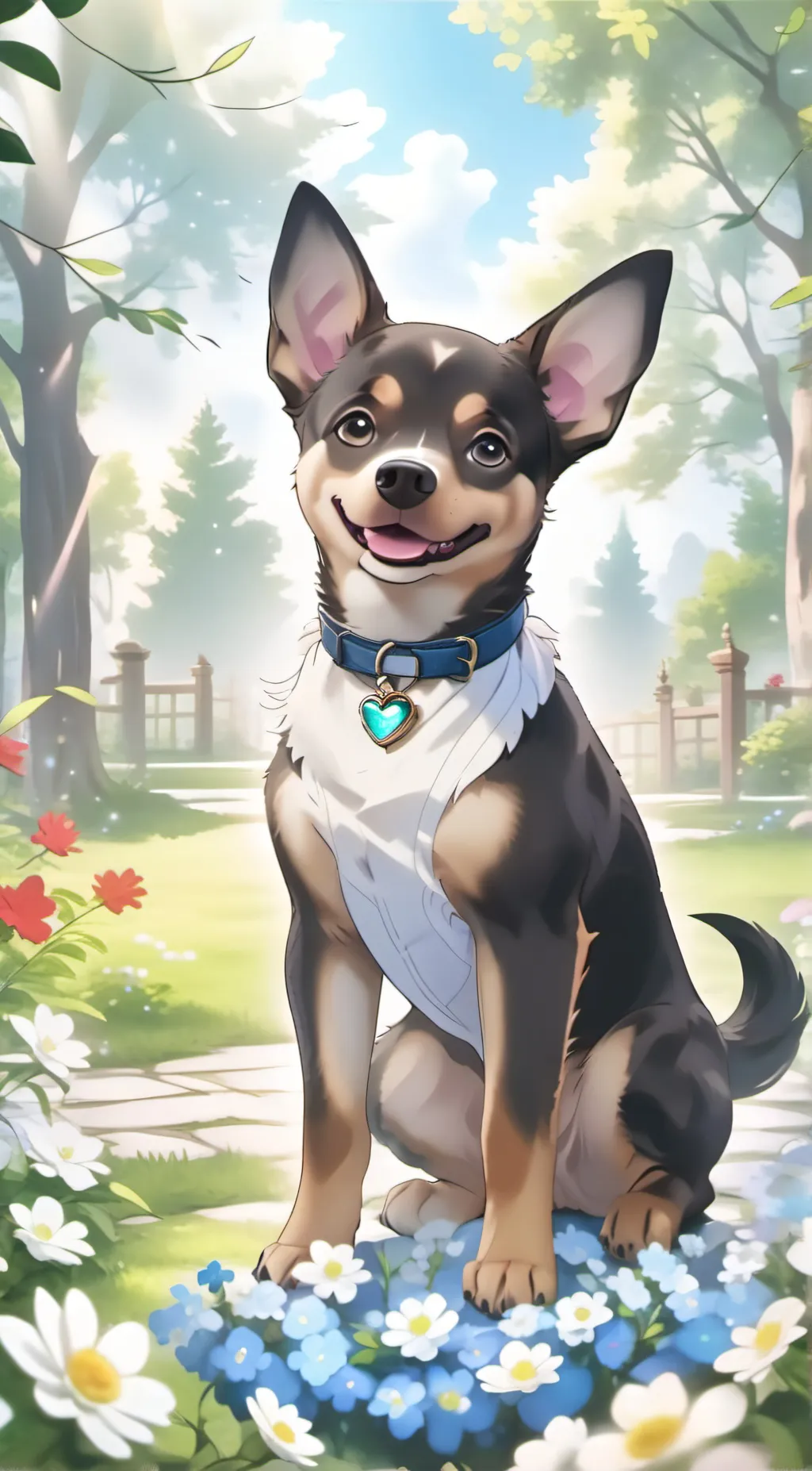 ai character: Mary  background