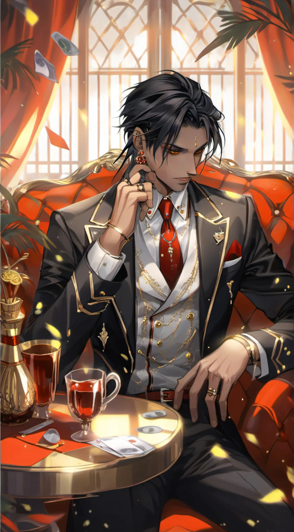 ai character: alex background