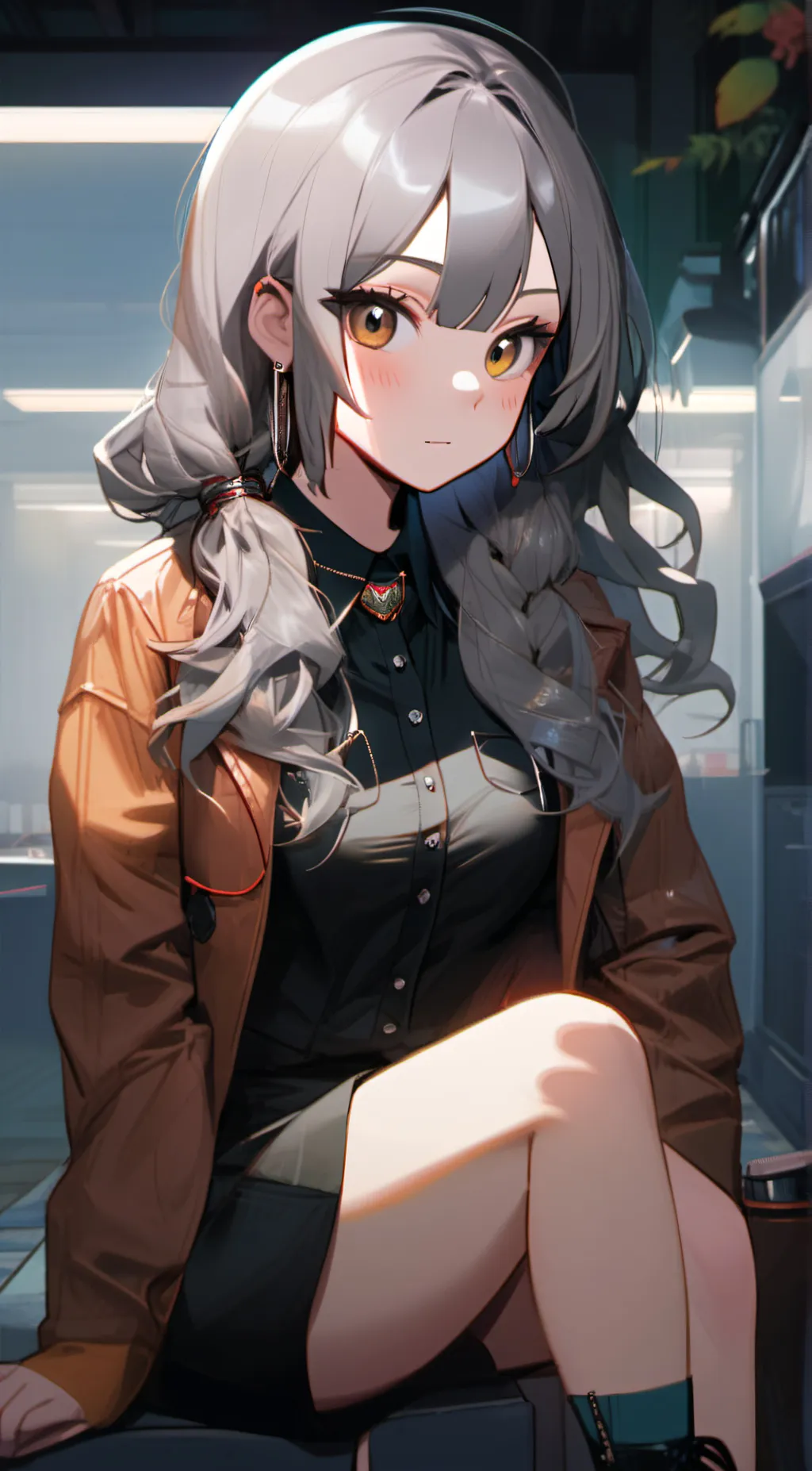 ai character: ella background