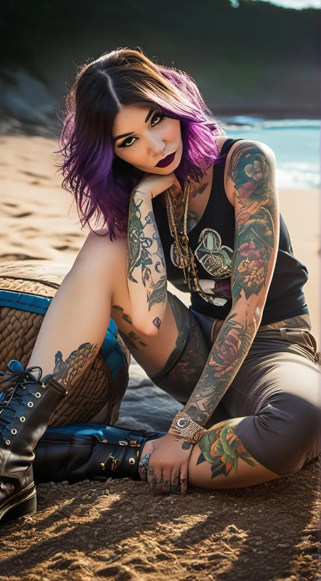 ai character: Blair background