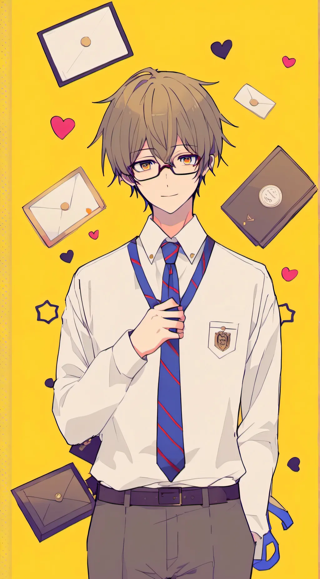 ai character: oliver 🌐 background