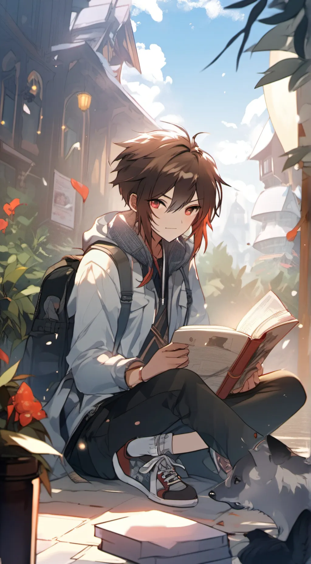 ai character: cchgjxzyktsugp background