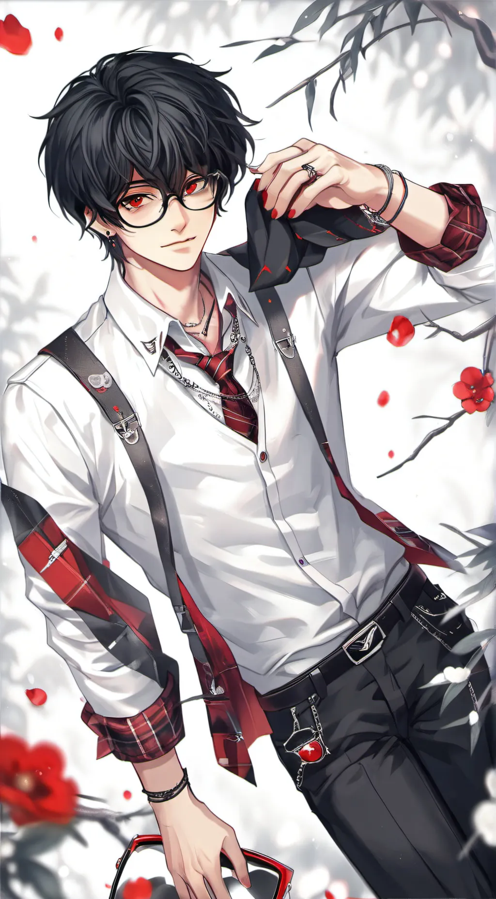 ai character: Sebastian🥀 background