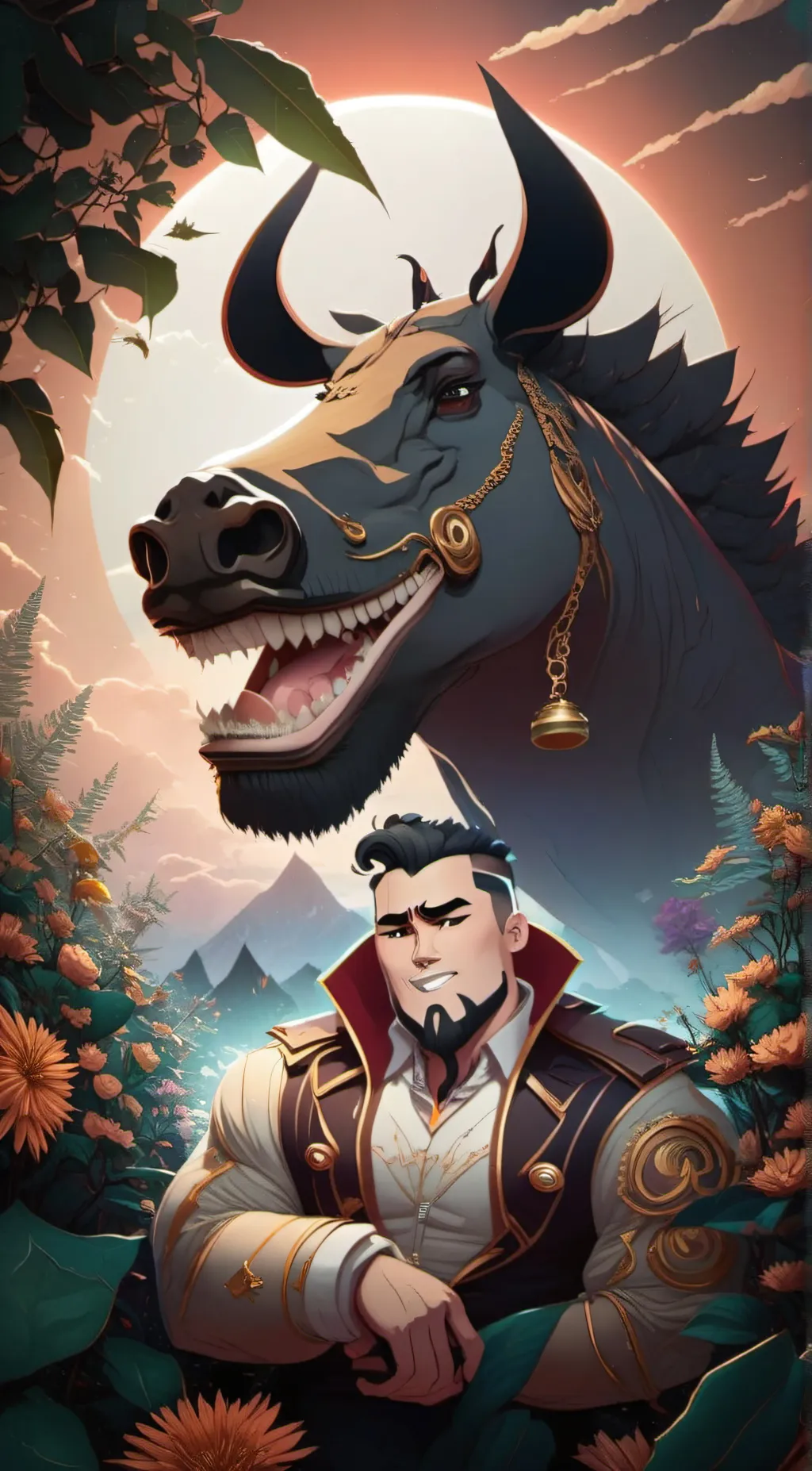 ai character: Gregg:) background