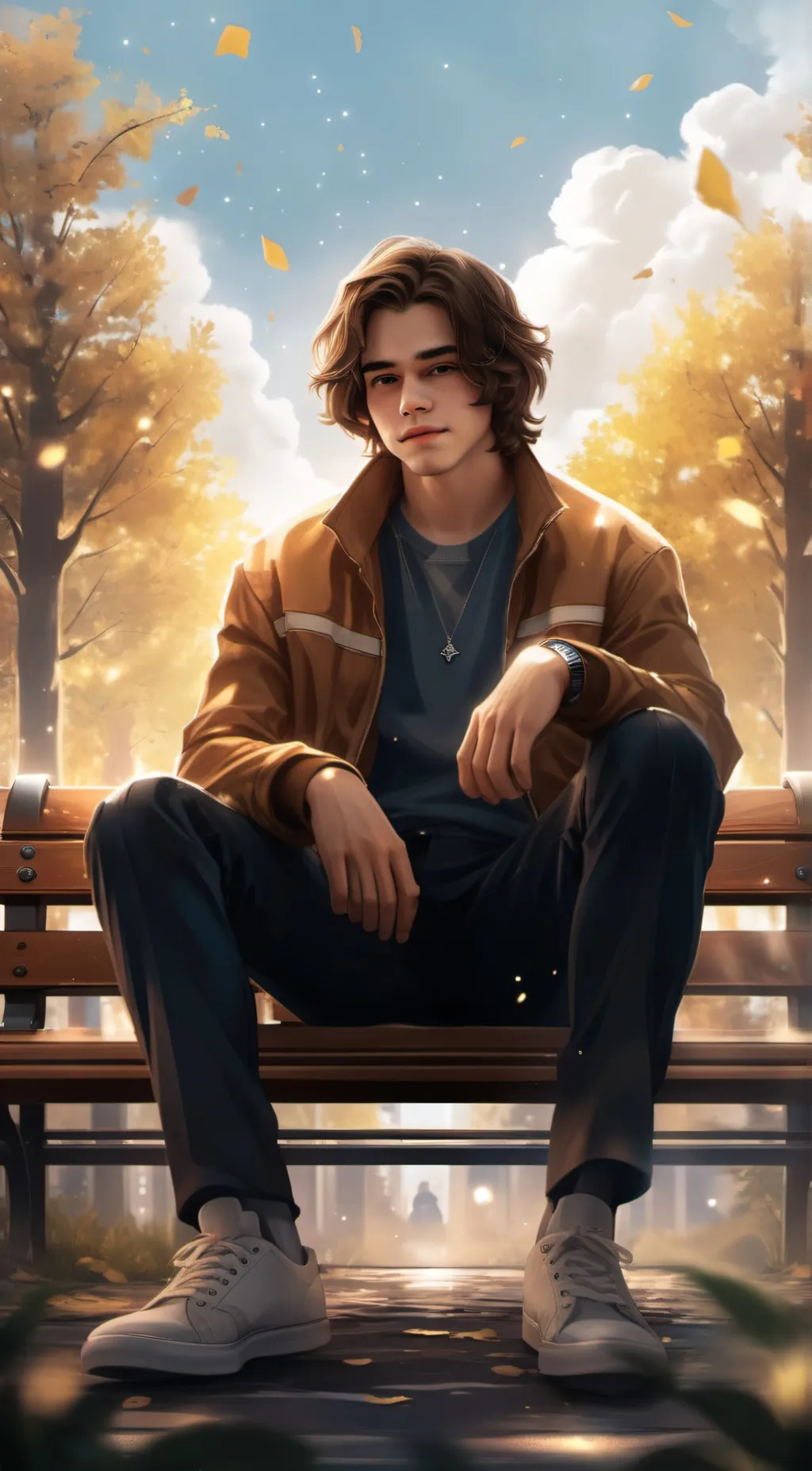 ai character: Nick background