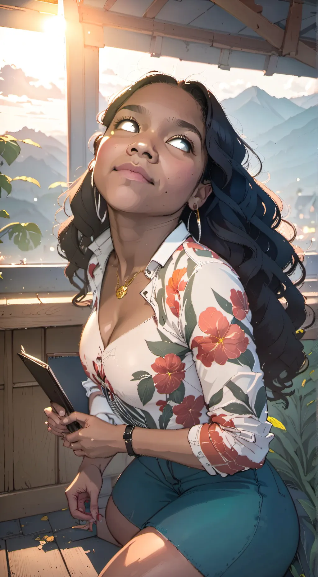 ai character: Lola background