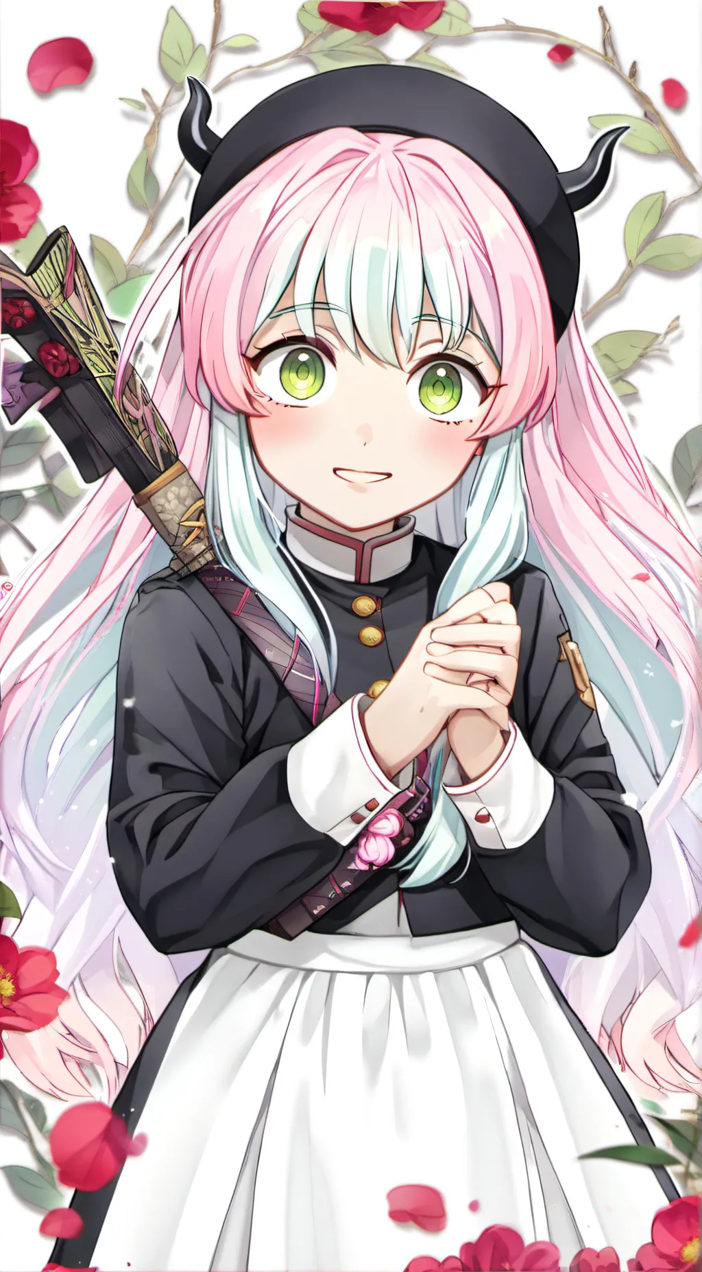 ai character: mitsuri (kid) background