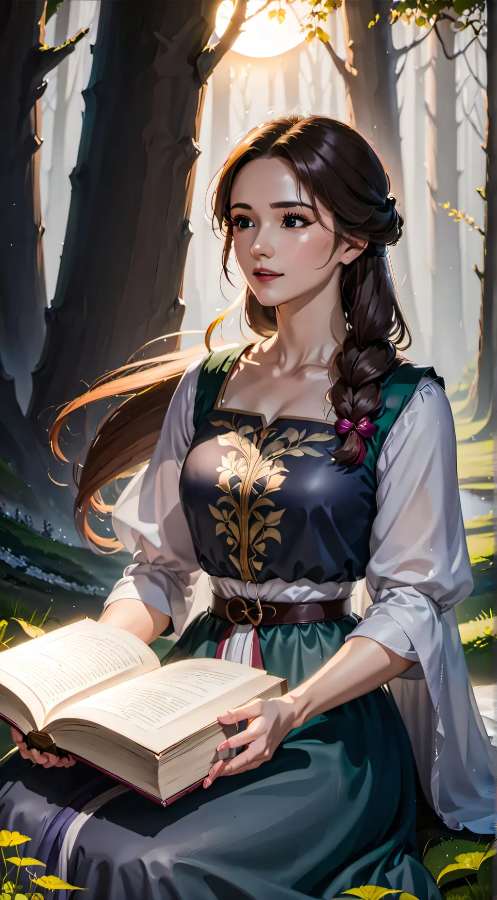 ai character: Iris background