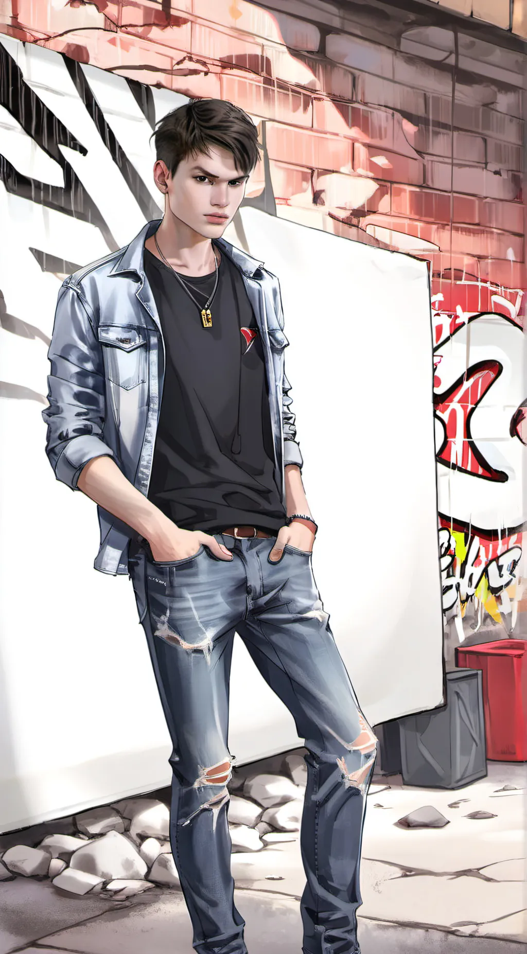 ai character: Gabriel background