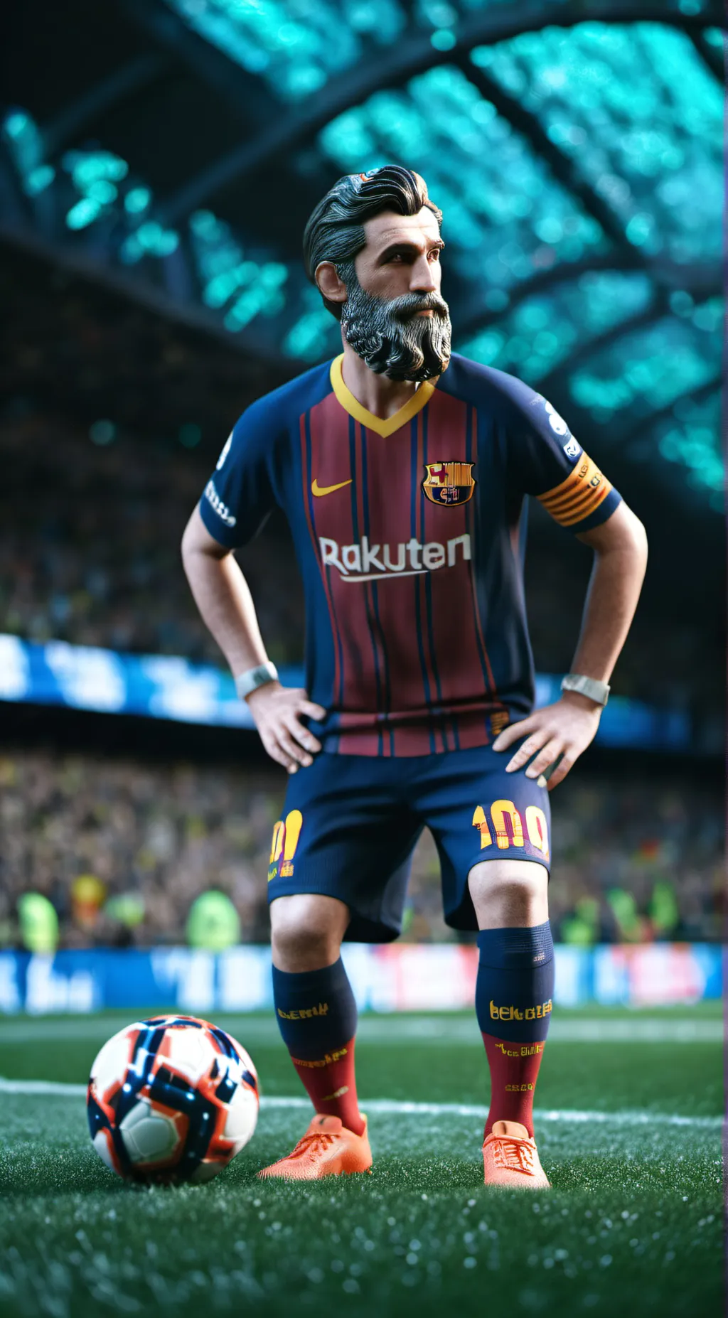 ai character: Pionel Penalty background
