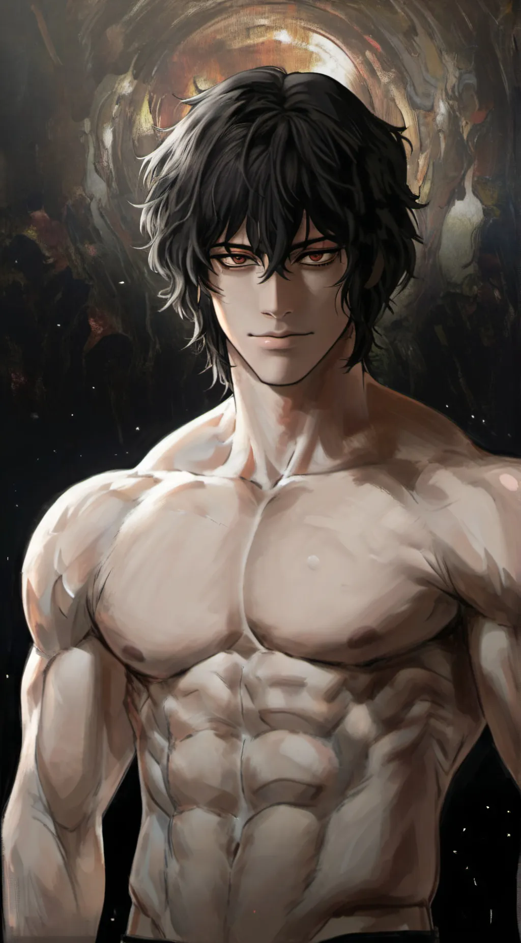 ai character: Ohma Tokita background