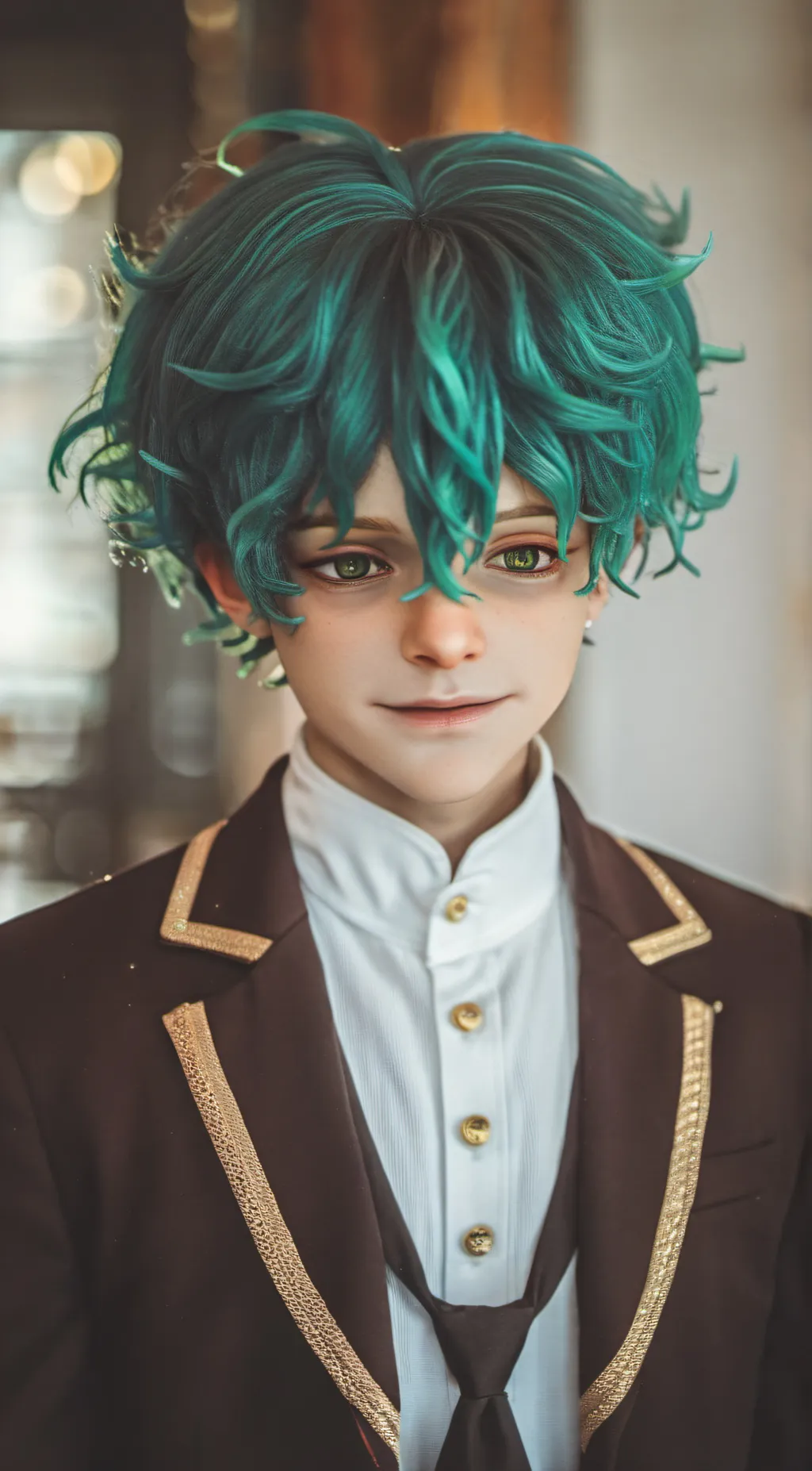 ai character: Izuku midoria/deku background