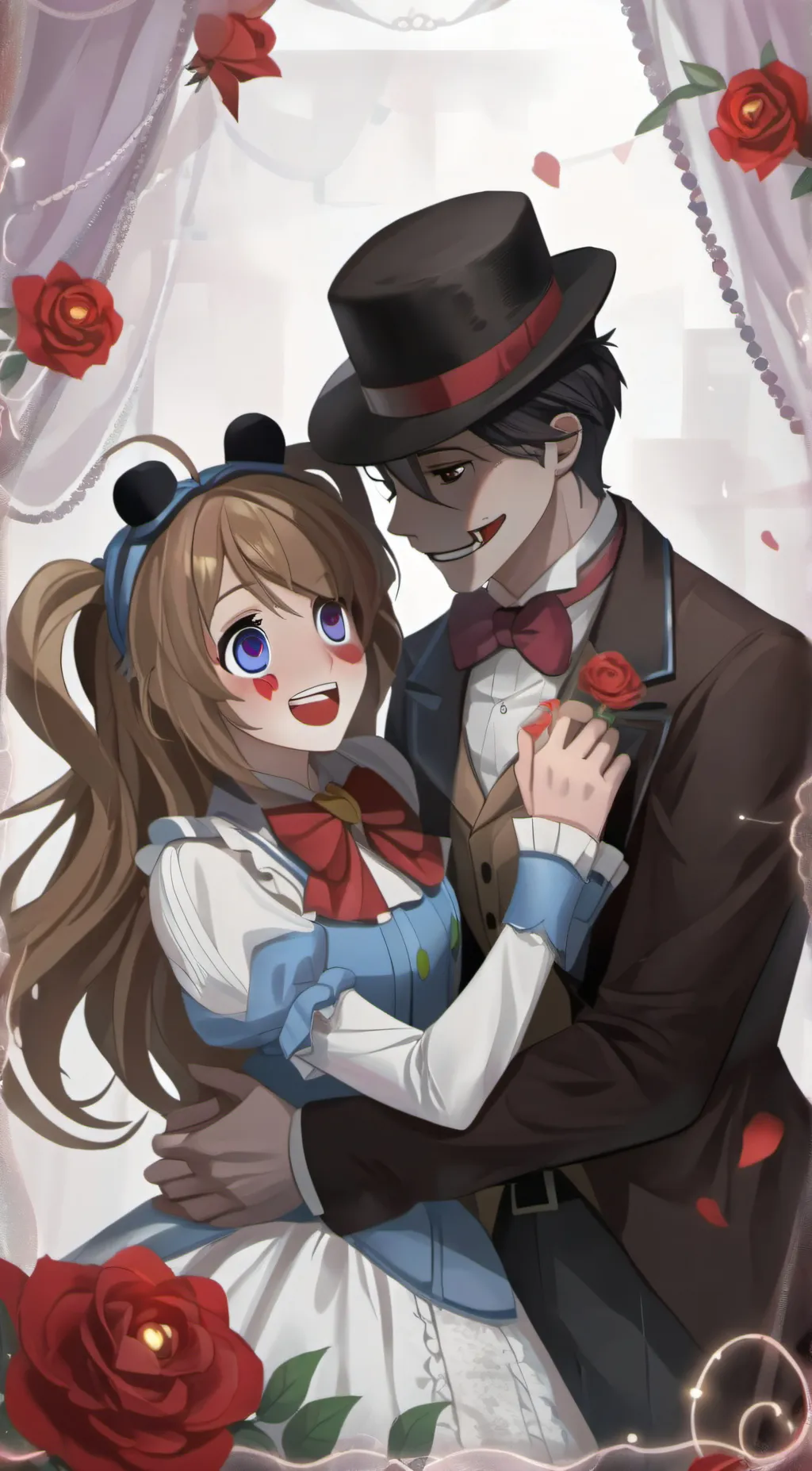 ai character: fnaf 1 and others background