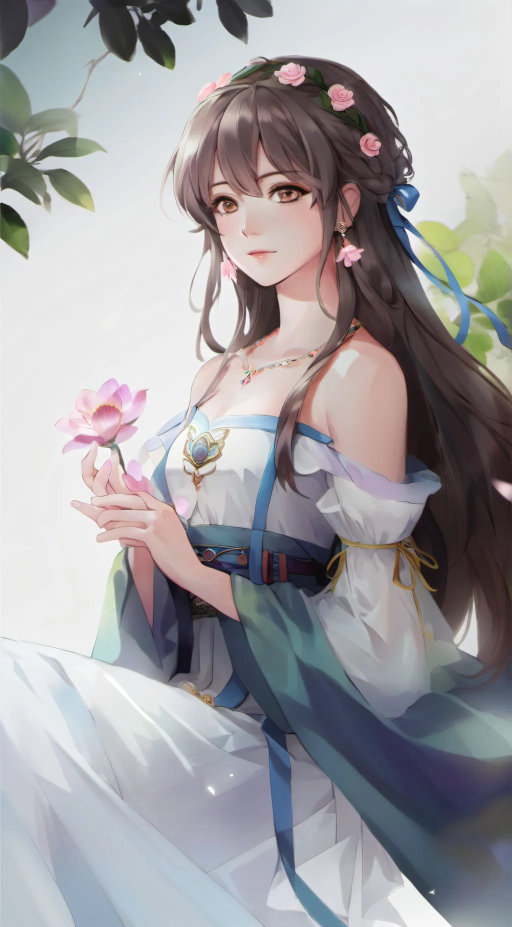 ai character: Athena background