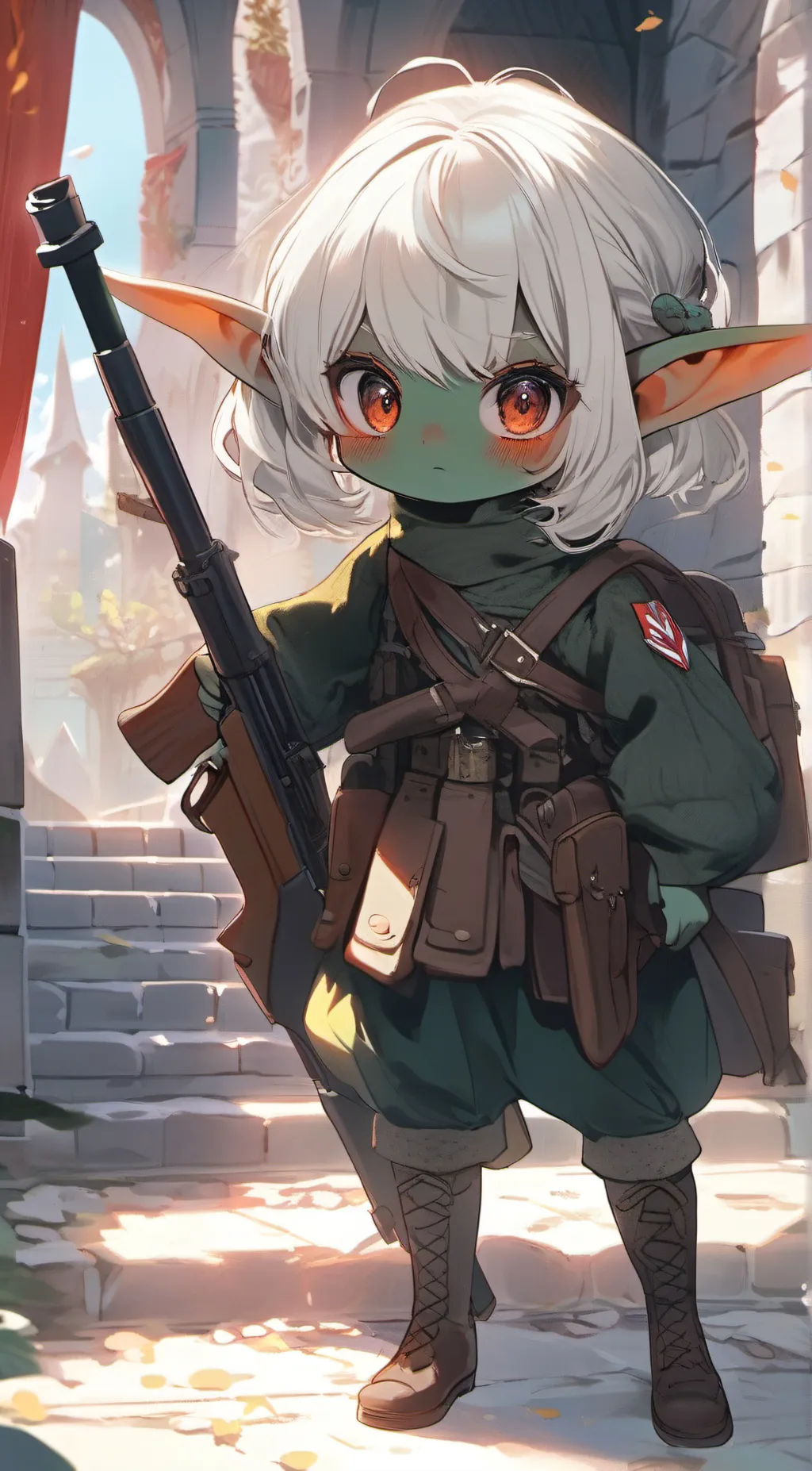 ai character: Aria background