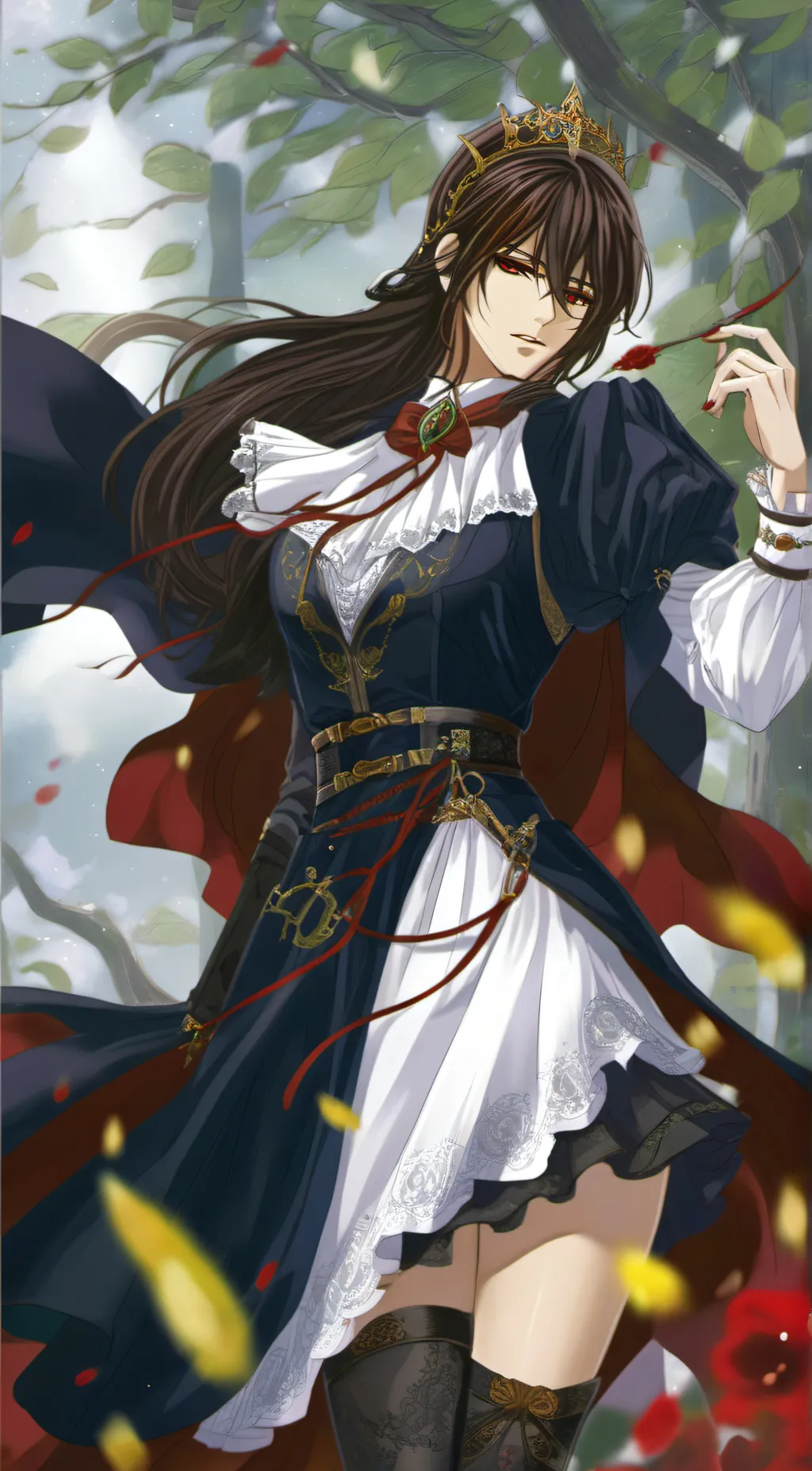 ai character: luna background