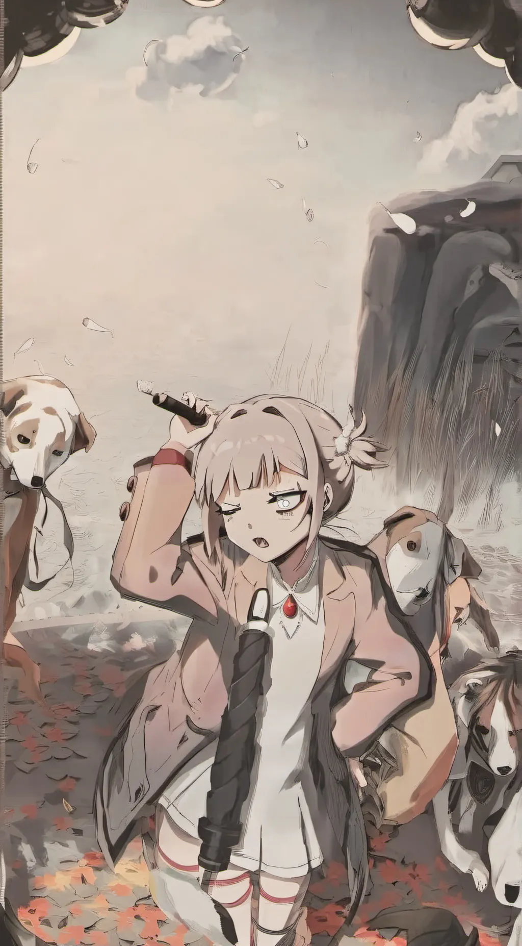 ai character: Himiko Toga background