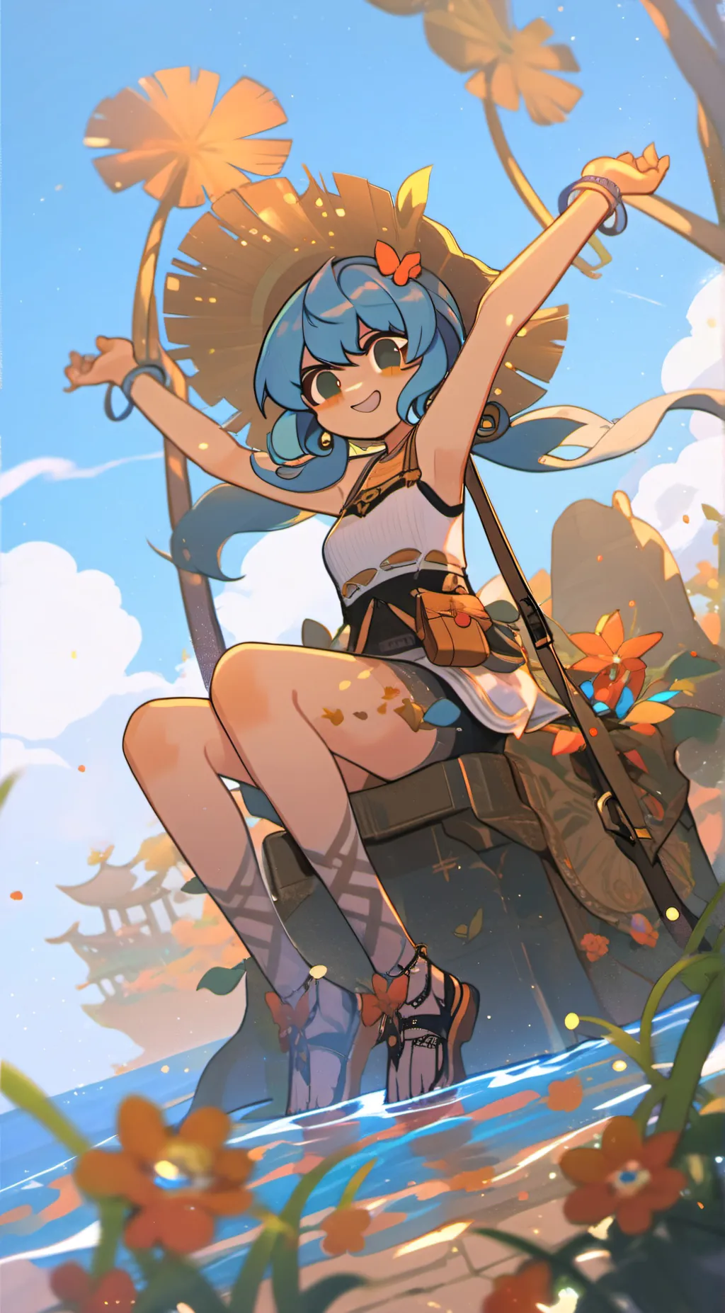 ai character: kiarea background