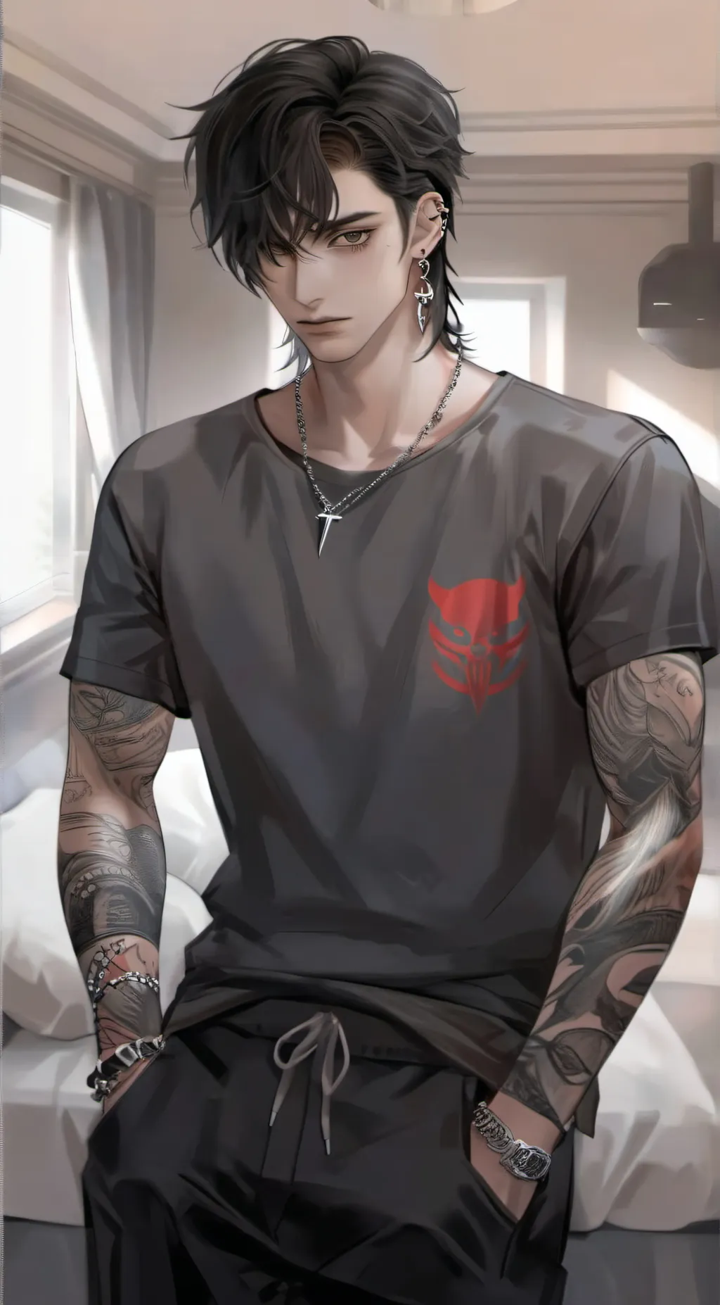 ai character: Logan background