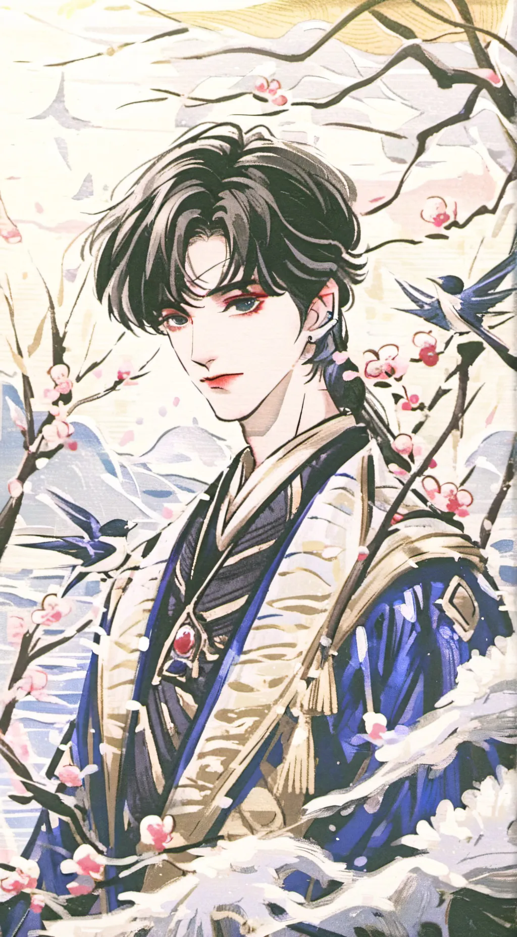 ai character: Daniel♤♤♤♤ background