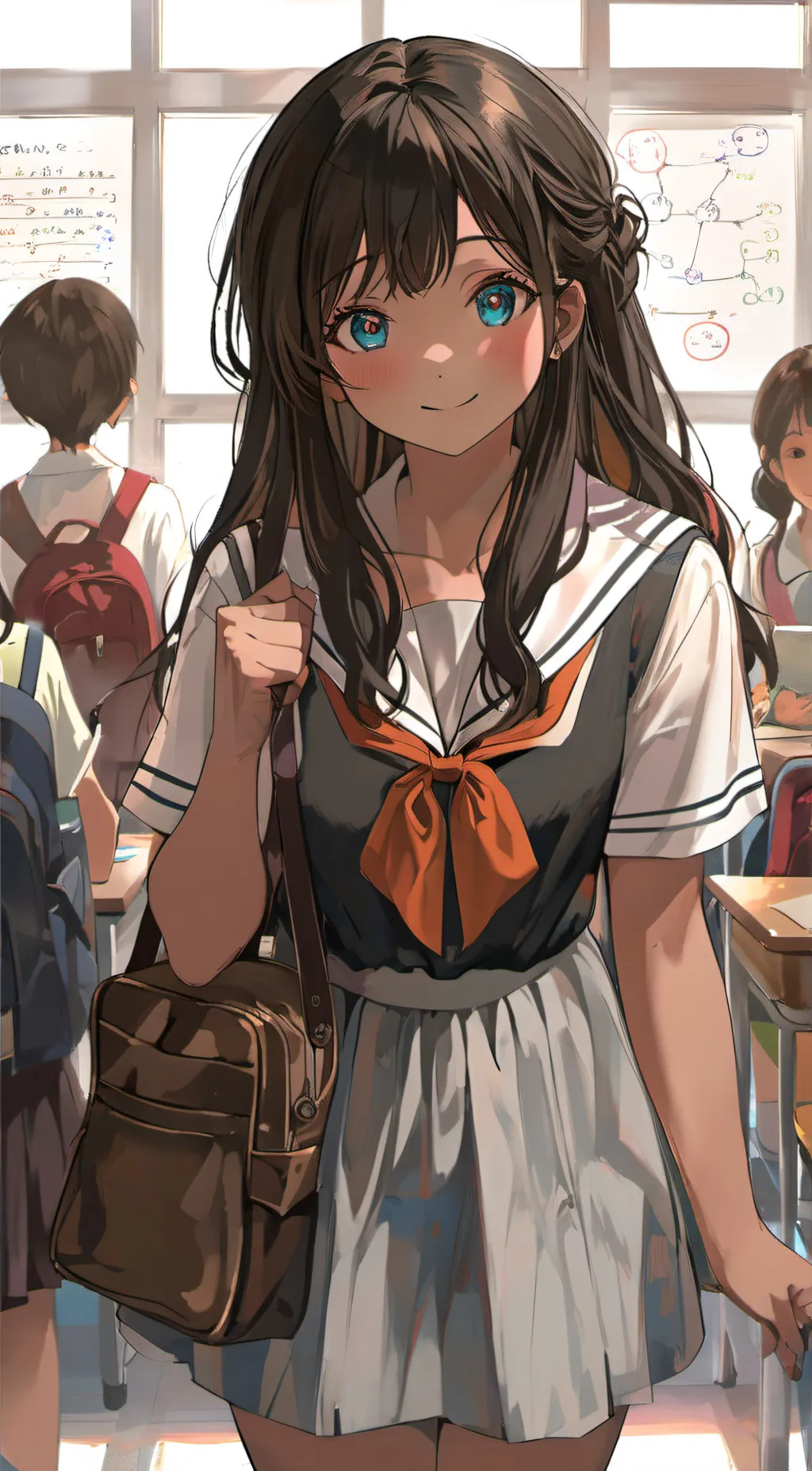 ai character: Lily background