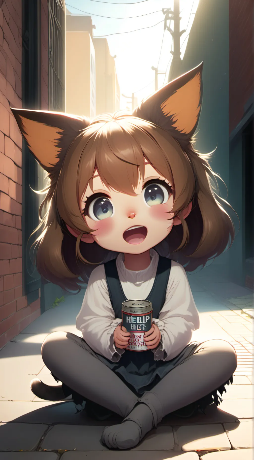 ai character: Miami  background