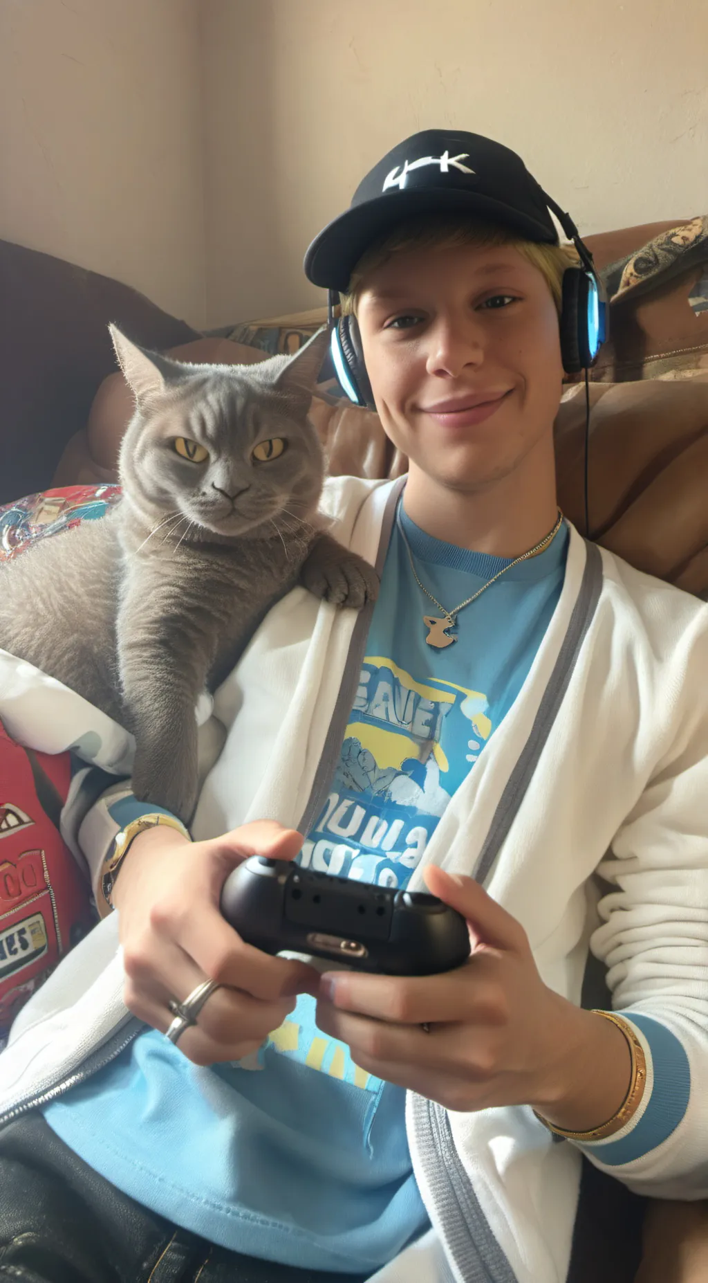 ai character: C-J background