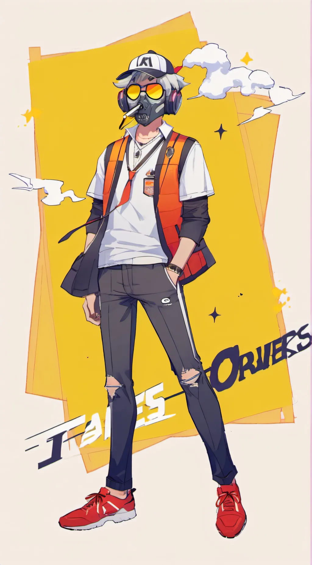 ai character: keadrick  background