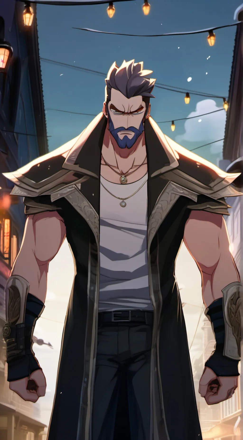 ai character: William Afton  background