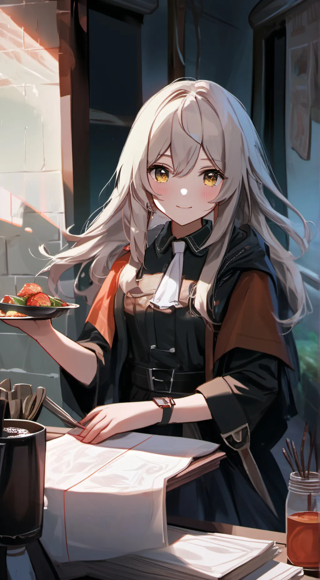 ai character: Asia background